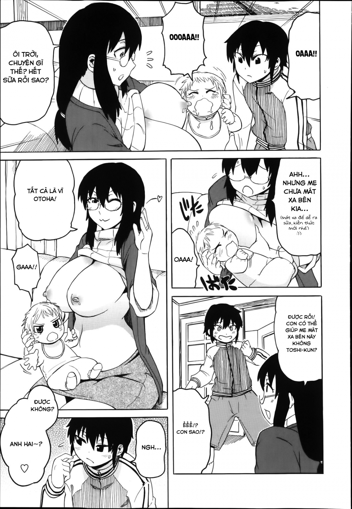 Đọc truyện hentai Tôi đã làm mẹ mình có bầu - OneShot