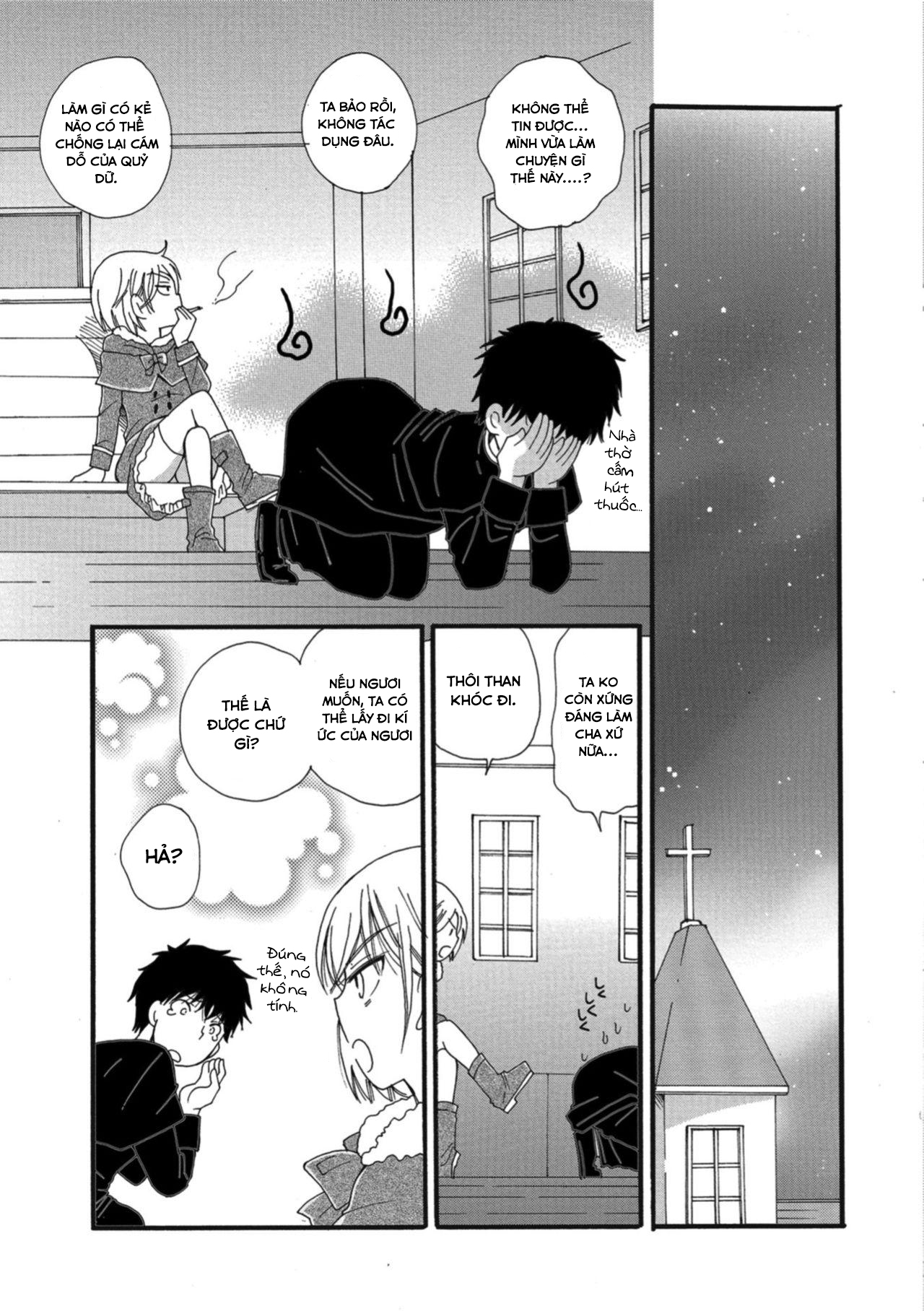 Đọc truyện hentai Cha xứ và nàng ác quỷ - Oneshot