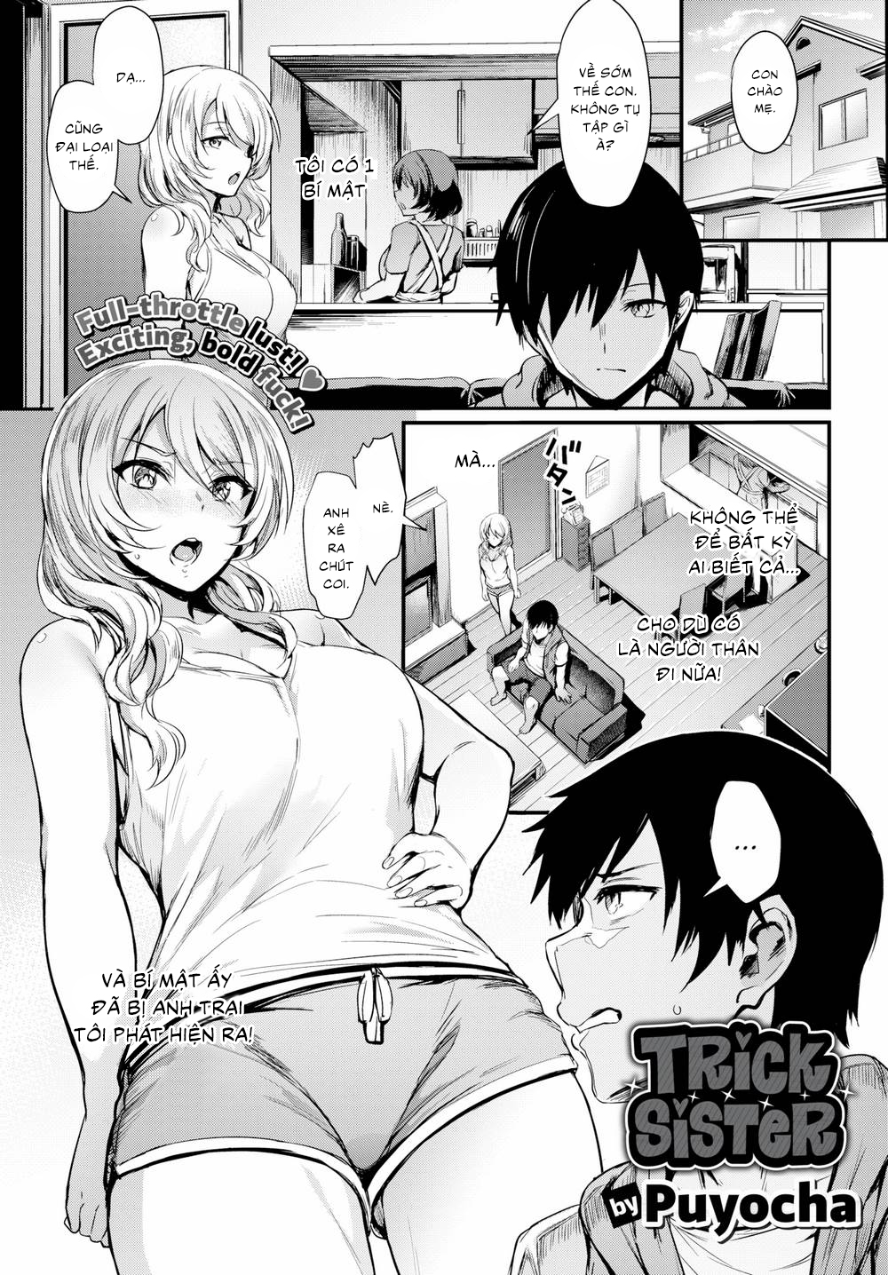 Đọc truyện hentai Onaho Bitch (Trọn bộ) - Chap 6: Trick Sister