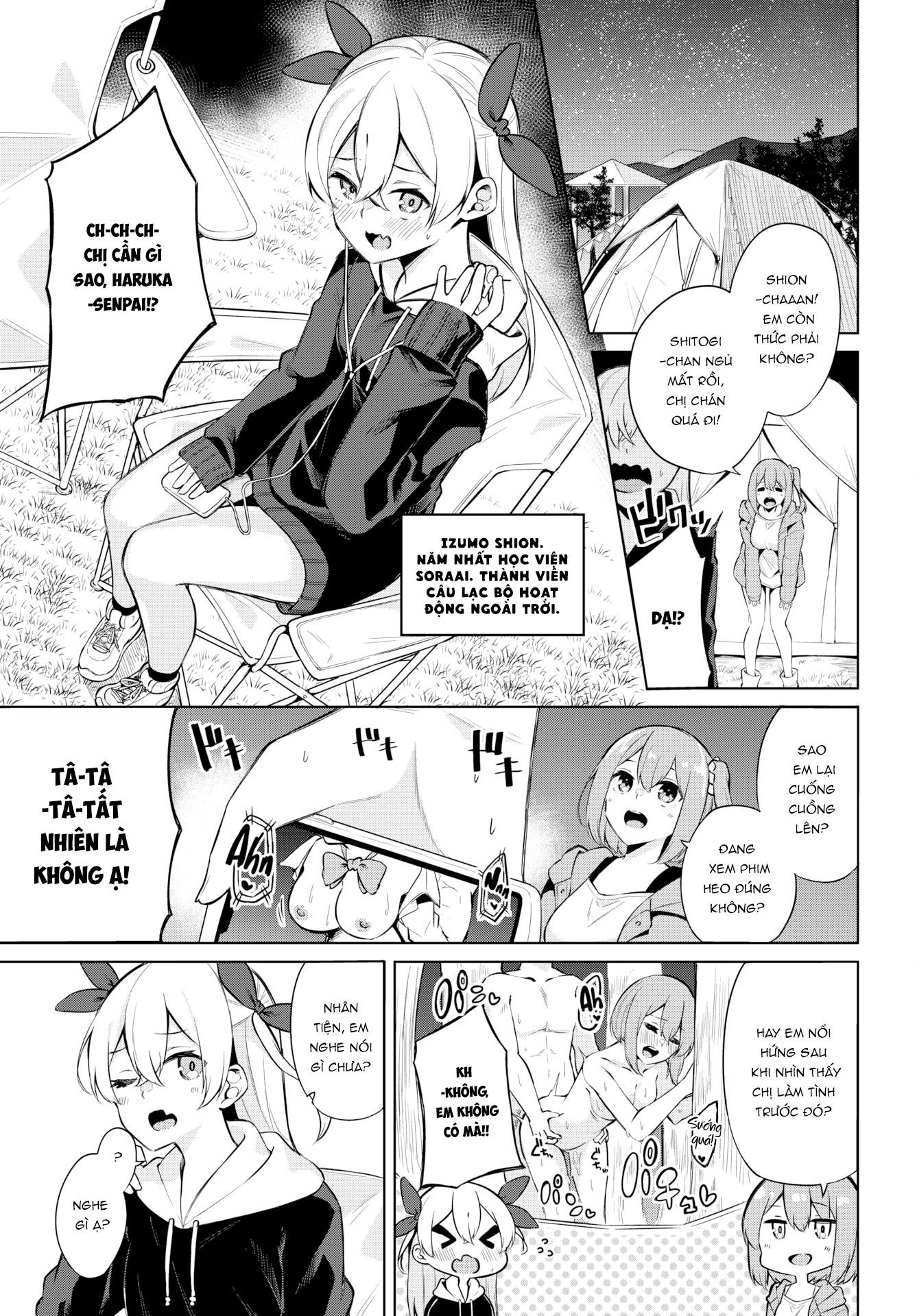 Đọc truyện hentai Nhật ký gái Hư - Câu lạc bộ ngoài trời - Chap 3