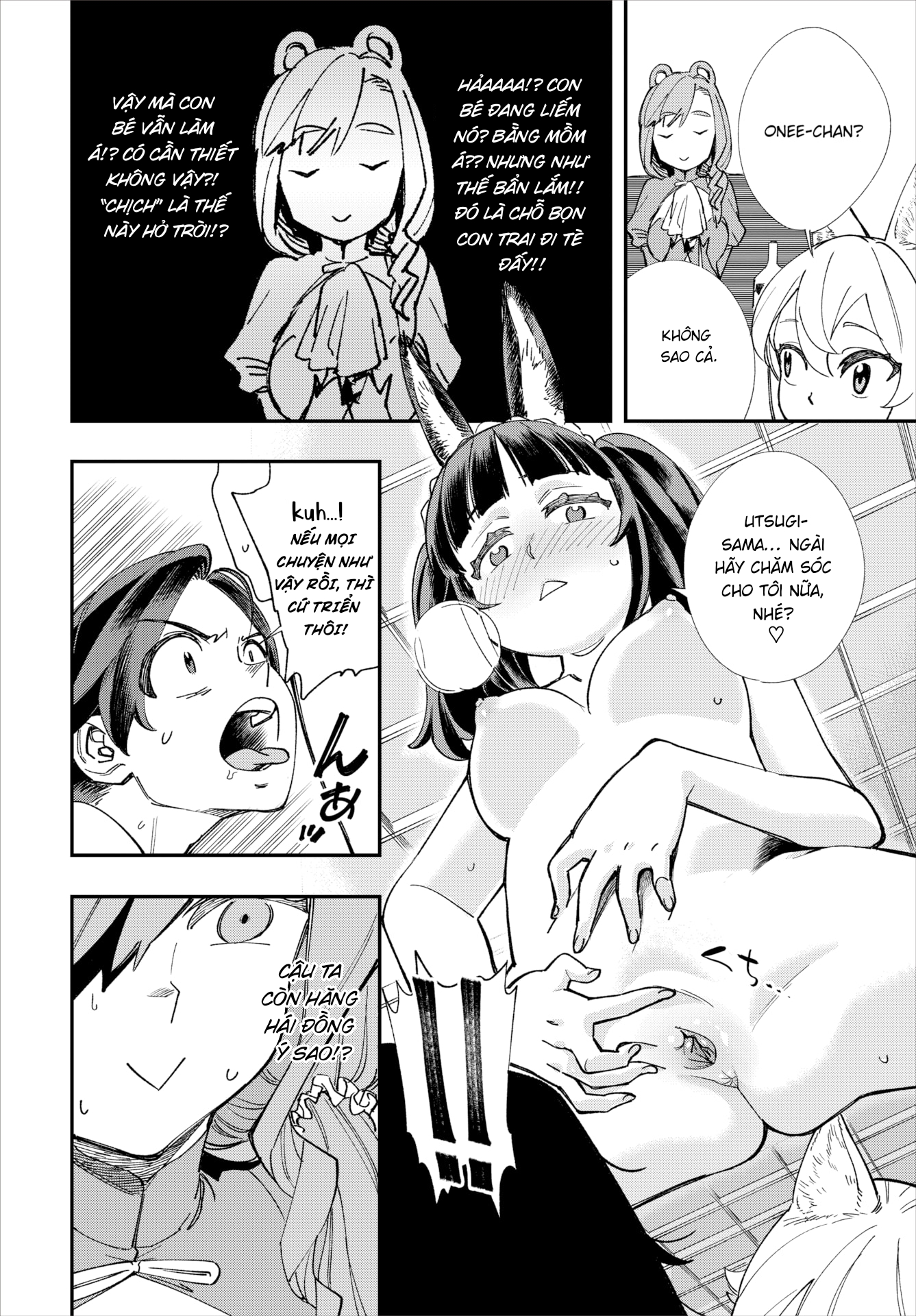 Đọc truyện hentai Dị giới này không có 18+ - Chap 7