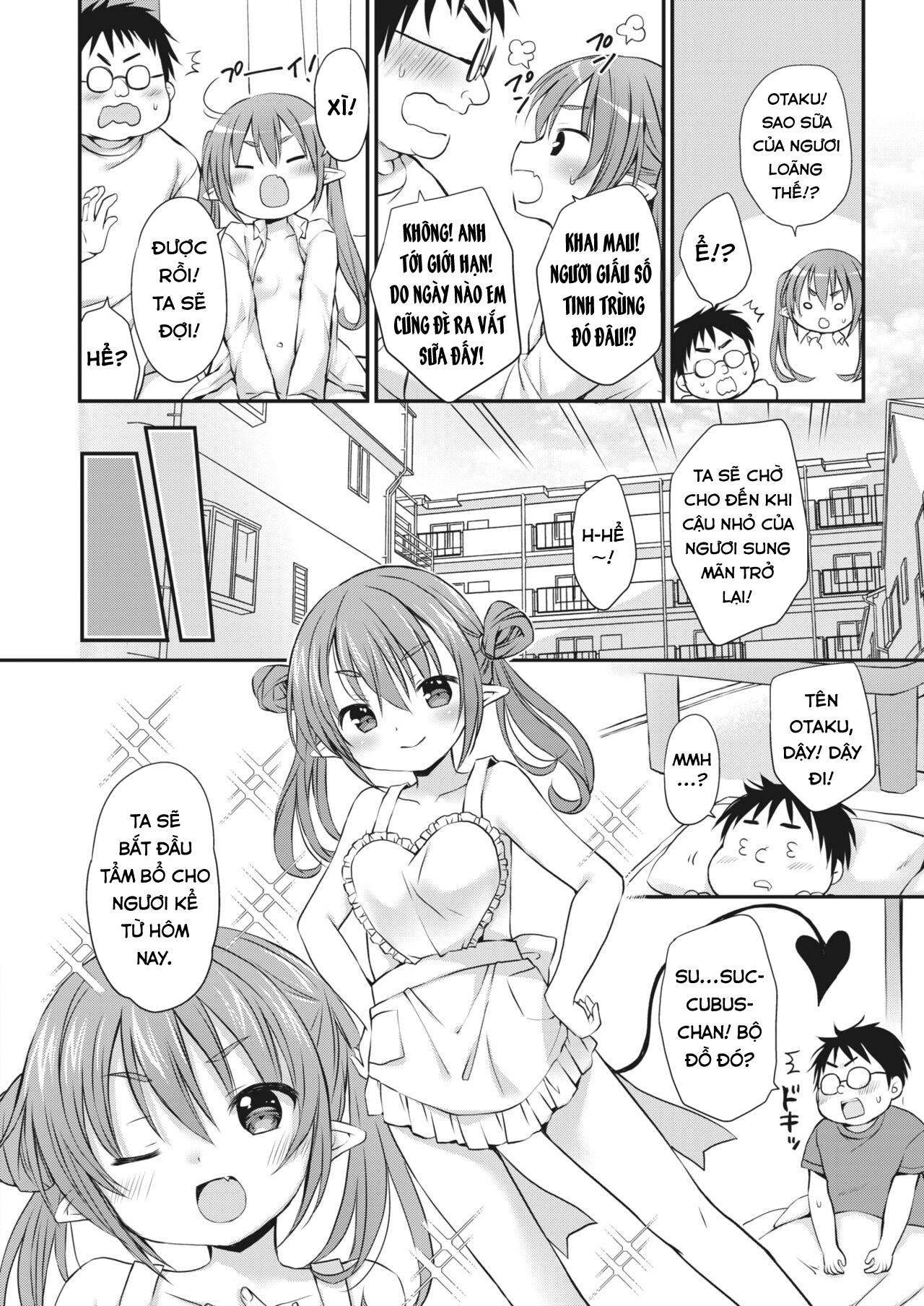 Đọc truyện hentai Bé Succubus đói tình - Oneshot Horni