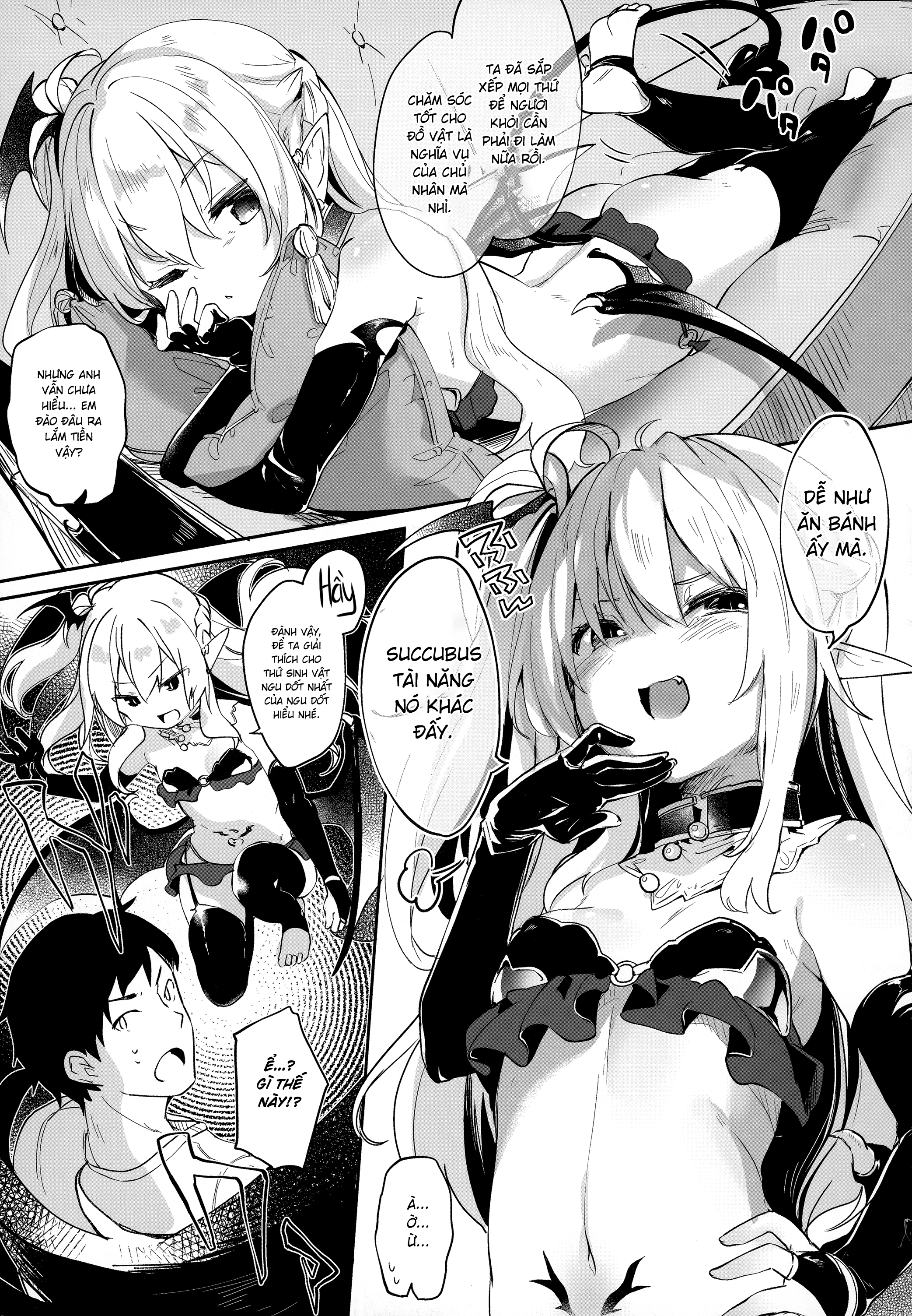 Đọc truyện hentai Nô Lệ Của Tiểu Succubus - Chap 3