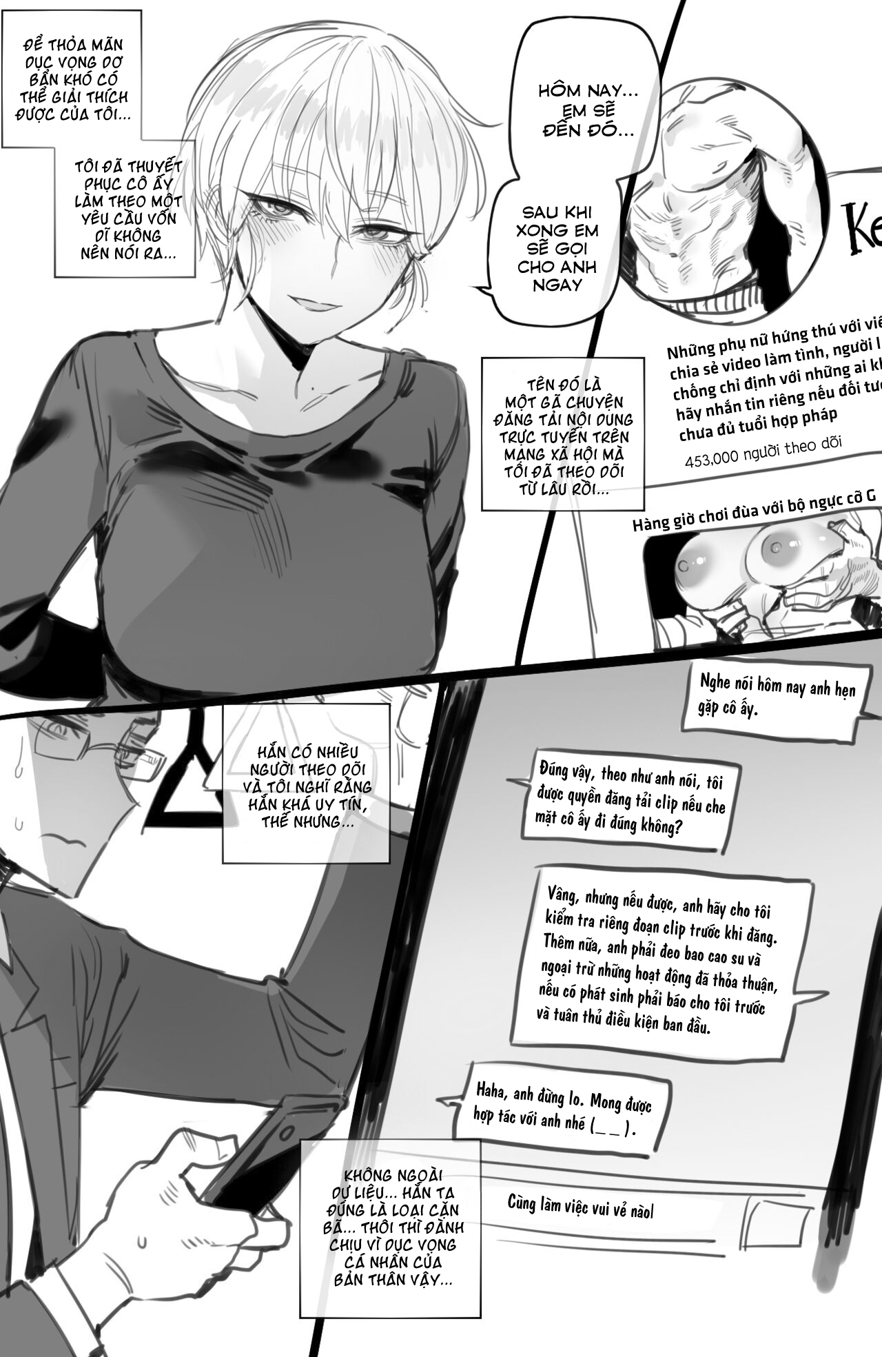 Đọc truyện hentai Môi giới vợ yêu. - Oneshot.