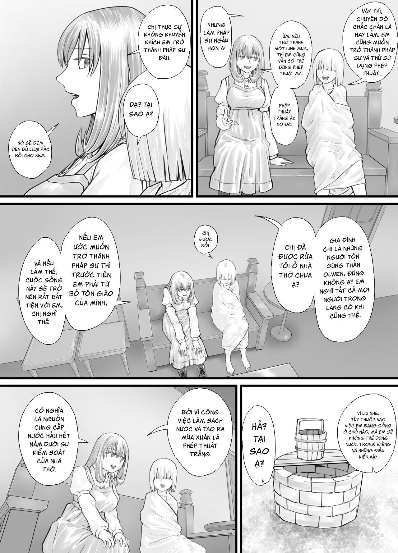 Đọc truyện hentai Manga nơi bạn có thể nhìn thấy cảnh mình tè lên chị gái mình - Chap 3 + 4 + 5