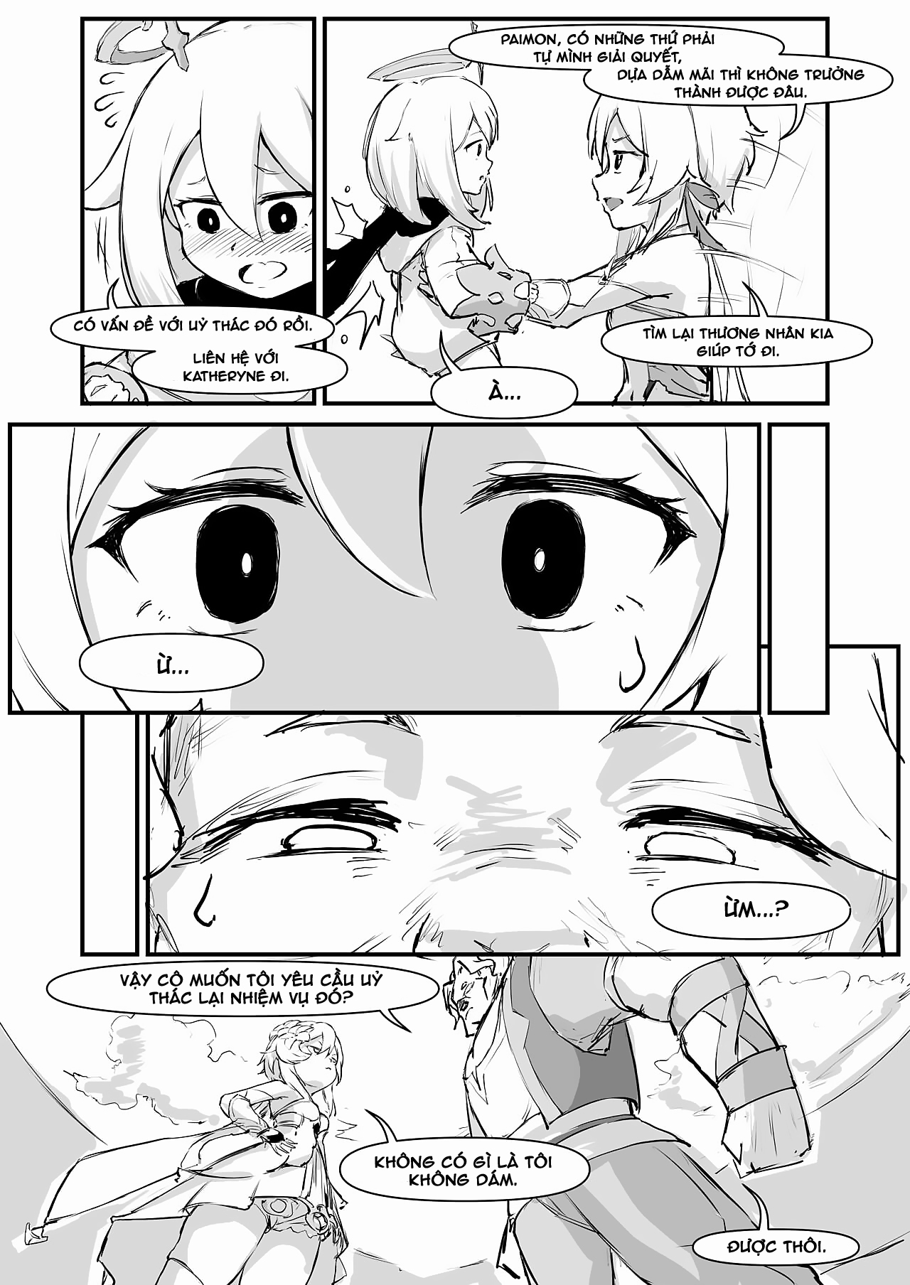 Đọc truyện hentai Paimon, tua nhanh thời gian lên! - 1 bắn... à nhầm, 1 roll