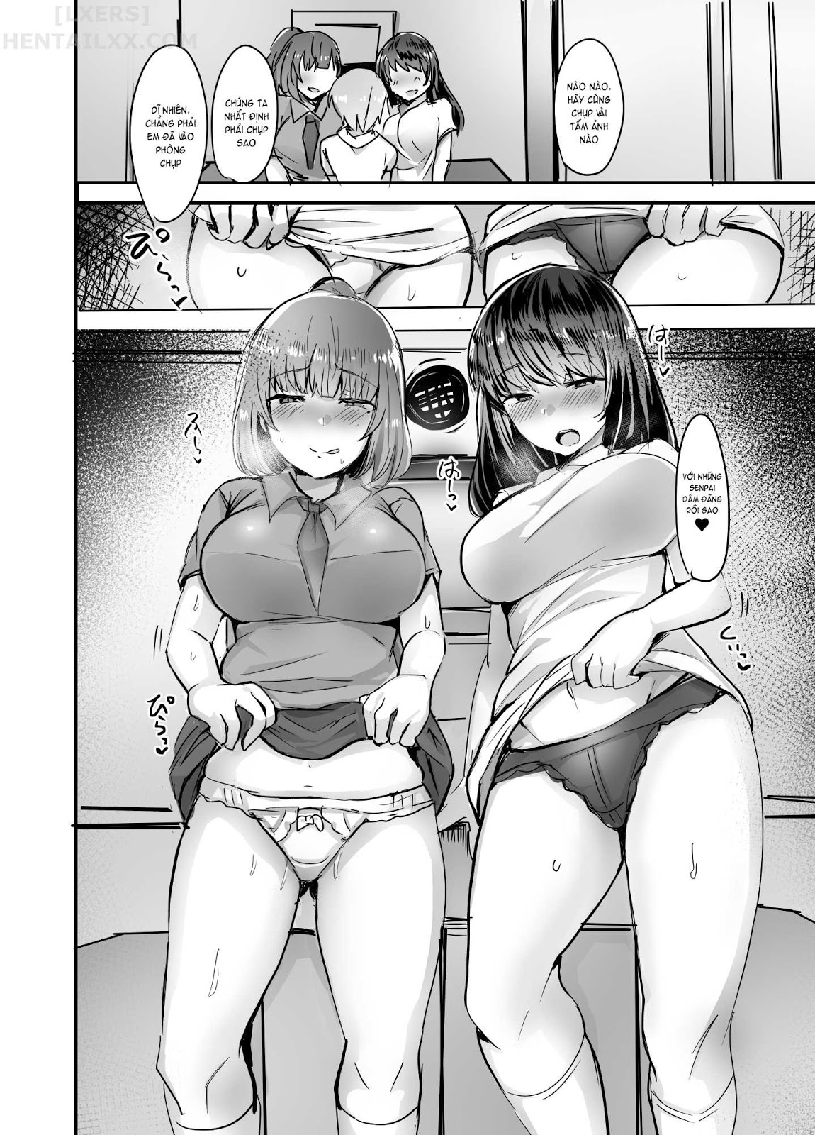 Đọc truyện hentai Kanojo No Bukatsu No Daibu Ijiwaru Na Senpai - Oneshot