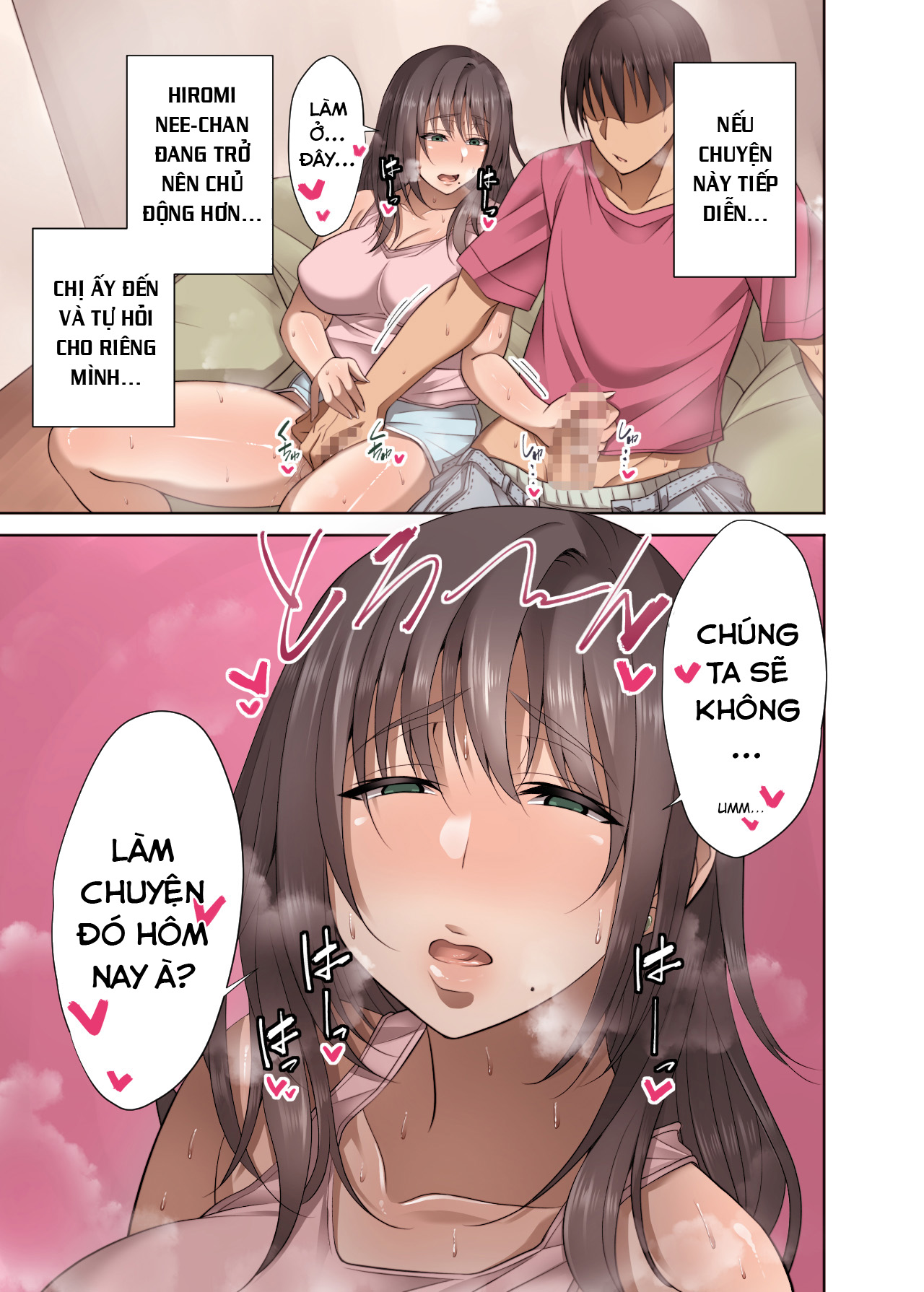 Đọc truyện hentai Cách để một người phụ nữ đã kết hôn đột nhiên đến ở - Chap 2 - End