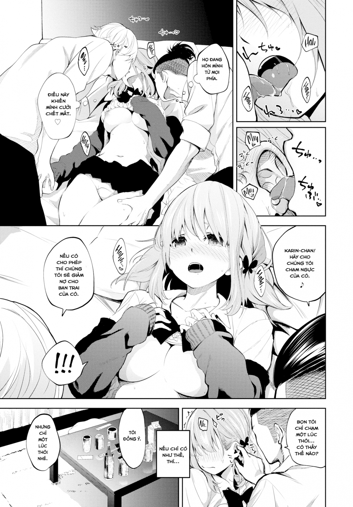 Đọc truyện hentai Karin-chan tries her best! - Oneshot