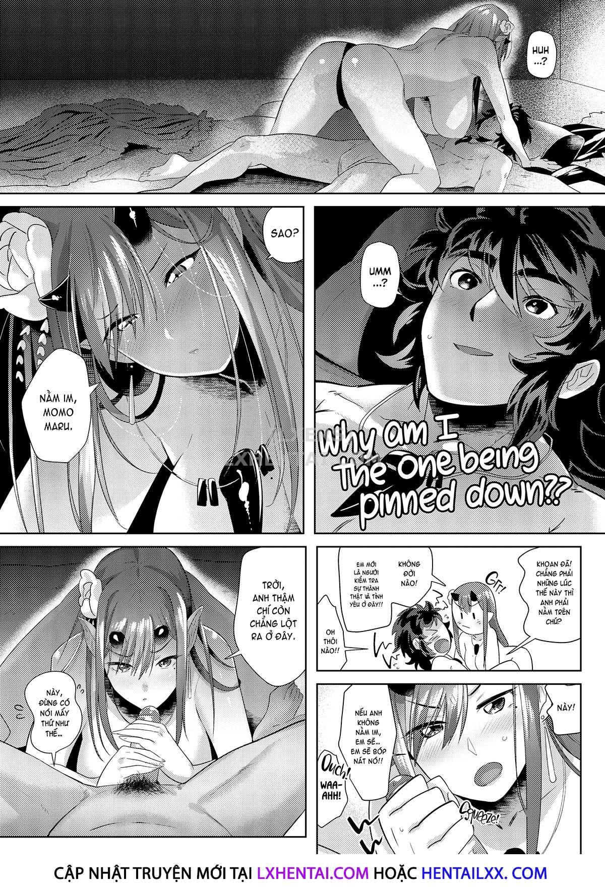 Đọc truyện hentai The Oni and the Fresh Peach - Chap 2 - The Marriage
