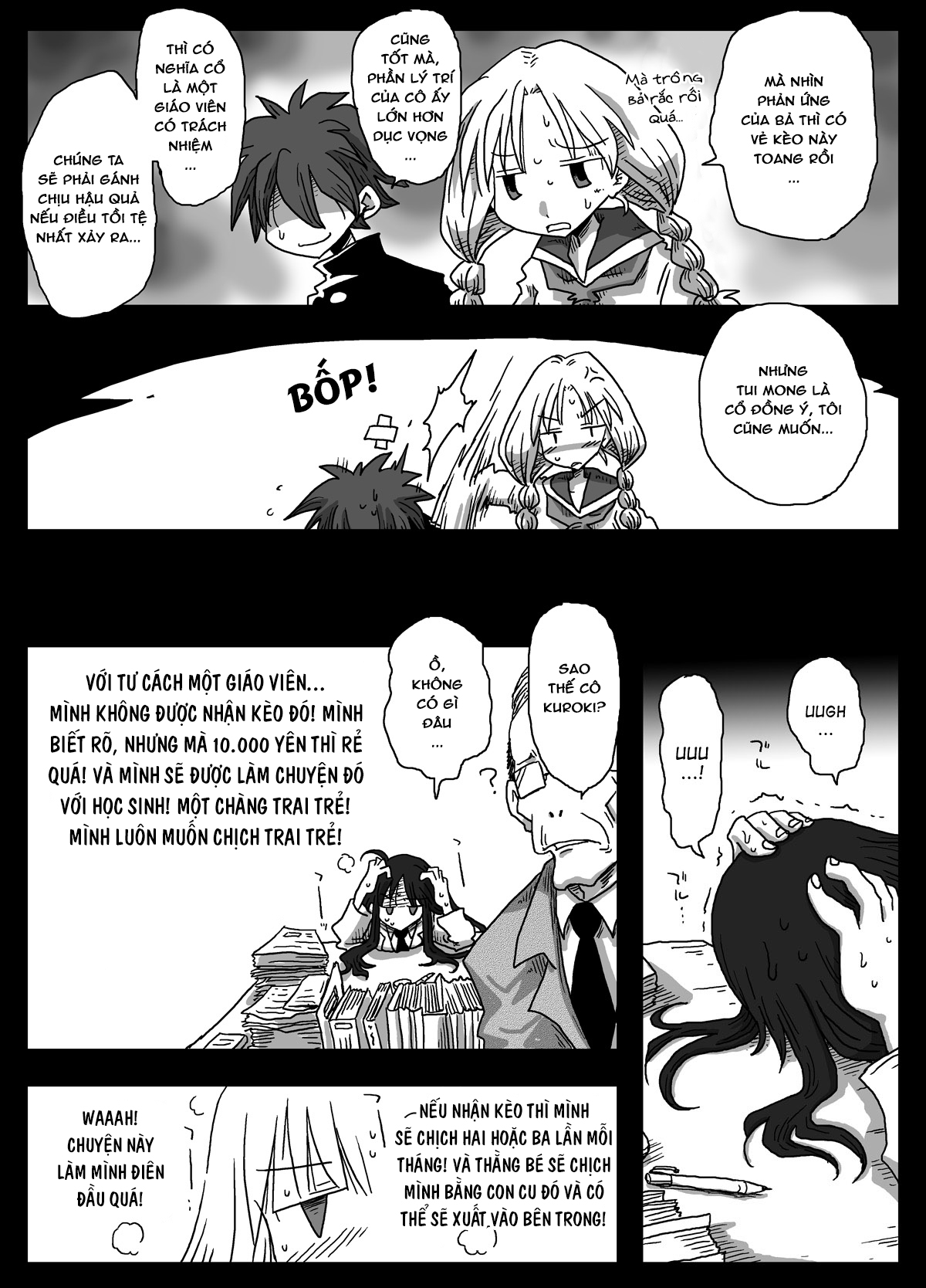 Đọc truyện hentai Thế giới đảo lộn về quan niệm giới tính - Chap 4