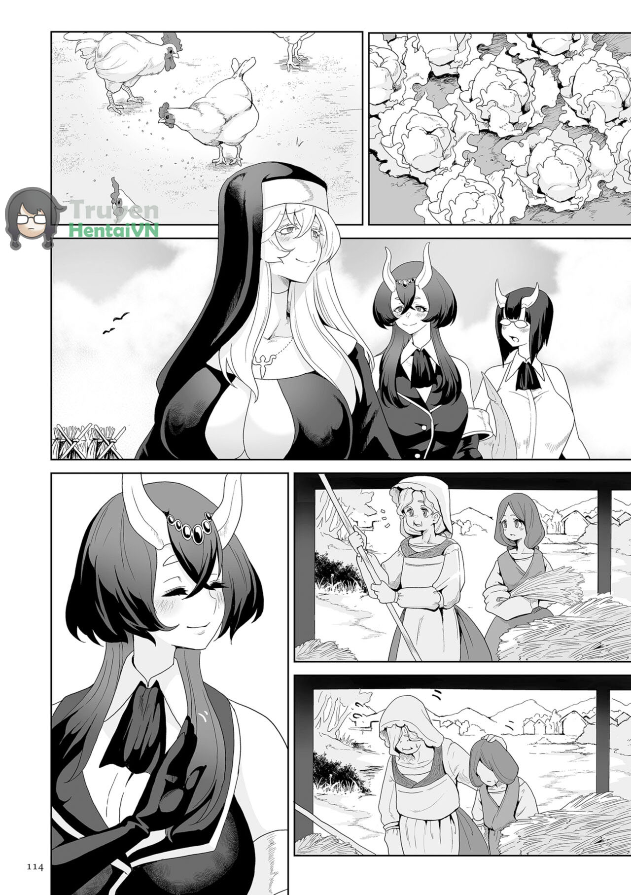 Đọc truyện hentai Vương quốc Succubus thèm bú - Chap 5