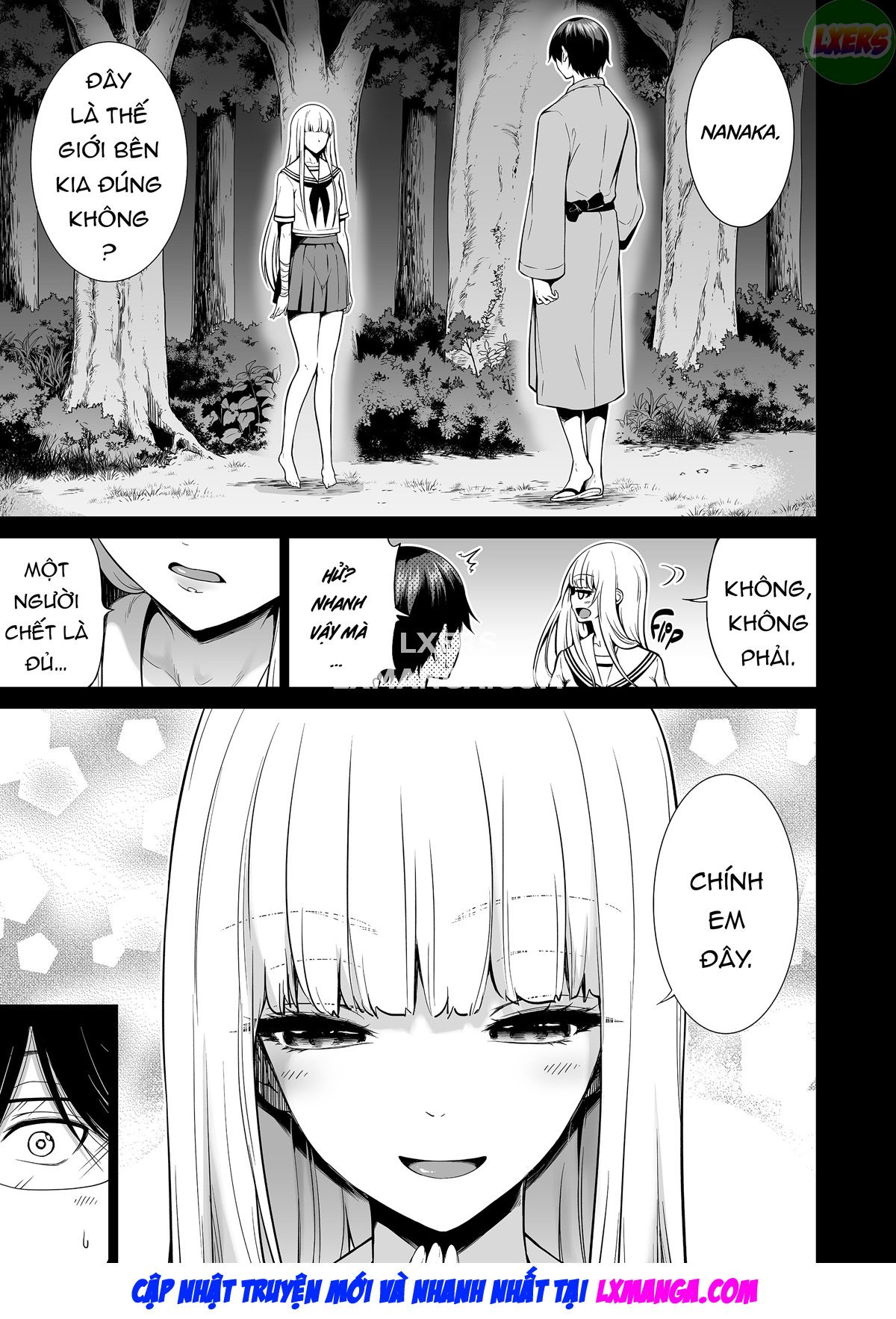 Đọc truyện hentai Nanaka no Rakuen ~Inaka no Gakkou de Bishoujo Harem - Chap 6: The Little Sisters Secret Base