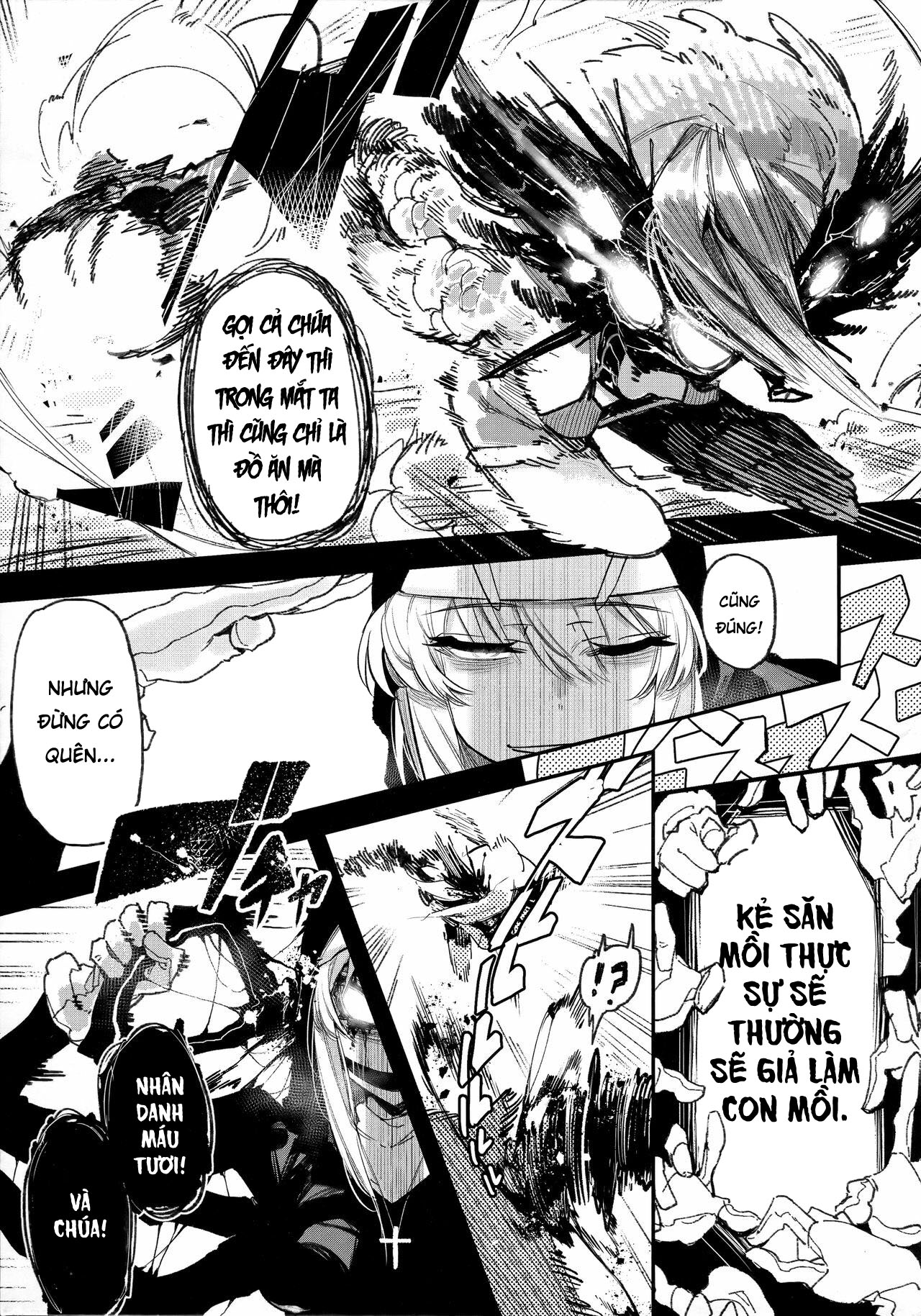 Đọc truyện hentai Cô gái săn mồi - Oneshot nứng