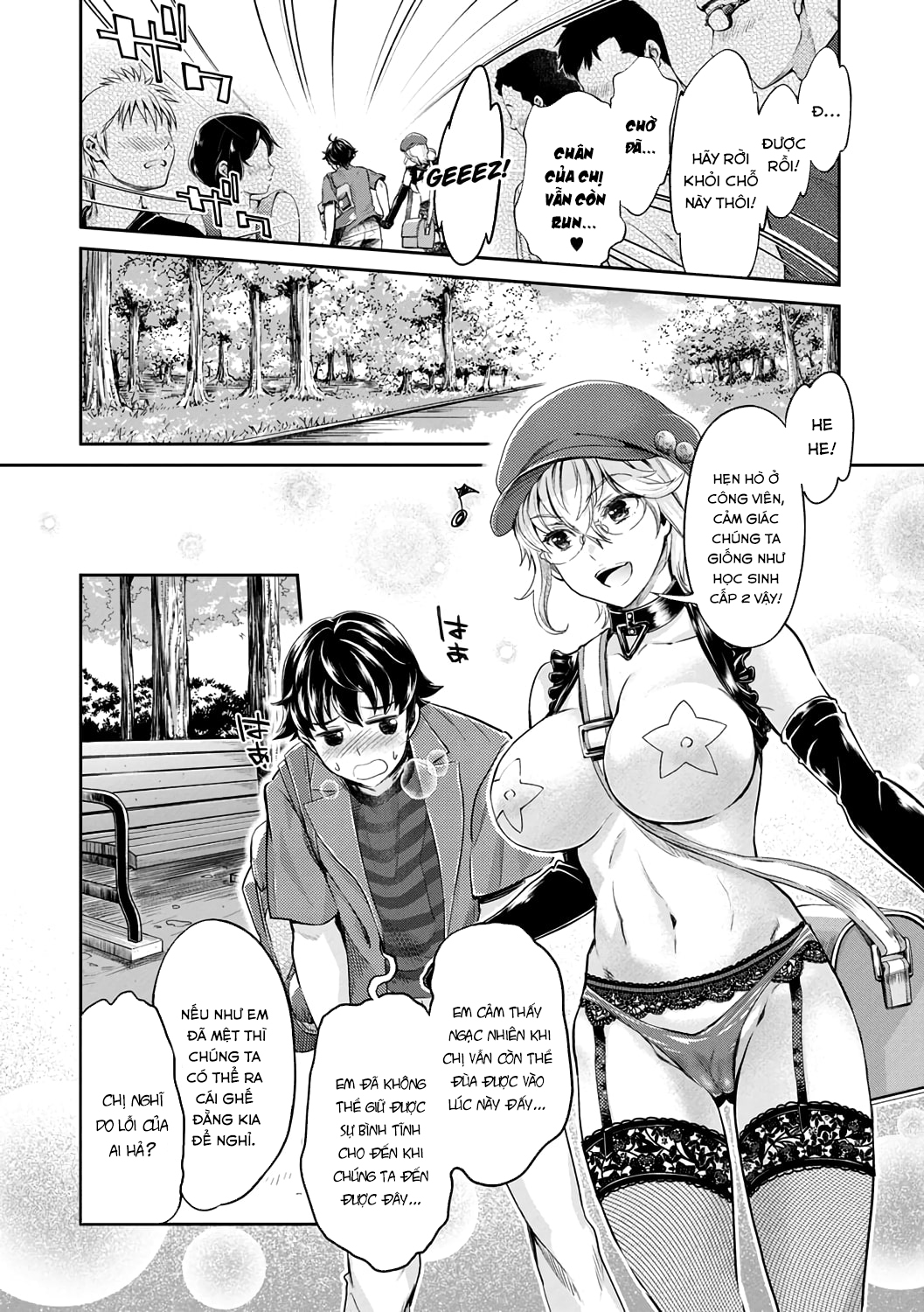 Đọc truyện hentai Ishoku Bitch to YariCir Seikatsu - Chap 2