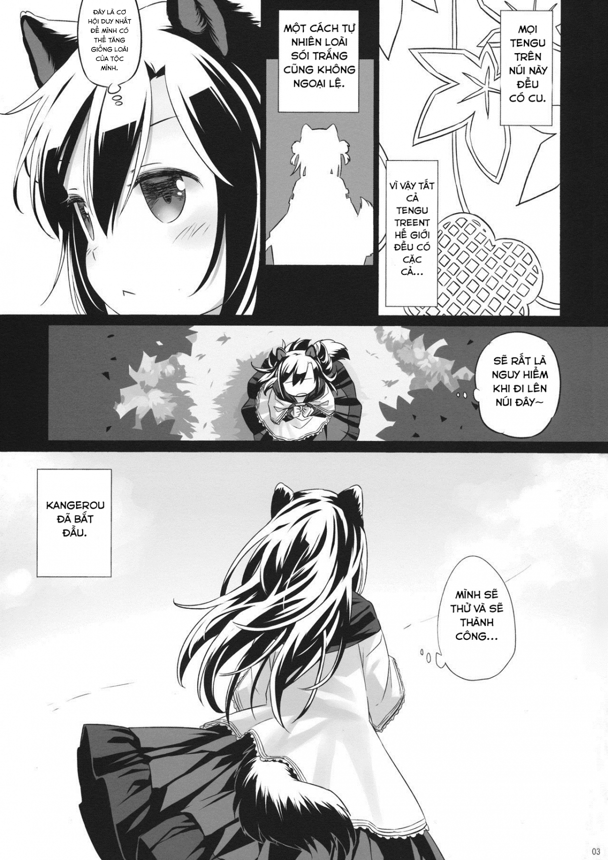 Đọc truyện hentai A starving wolf doesn’t fear the stick - Oneshot