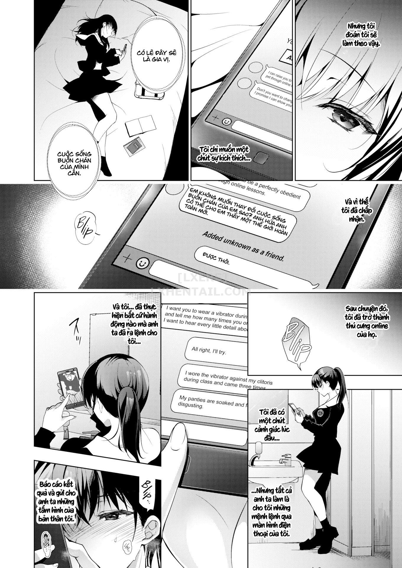 Đọc truyện hentai Huấn luyện qua màn hình - Oneshot