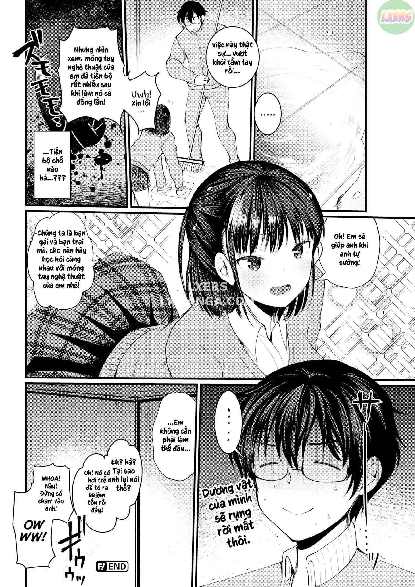 Đọc truyện hentai Mitsuhashi vụng về - Oneshot