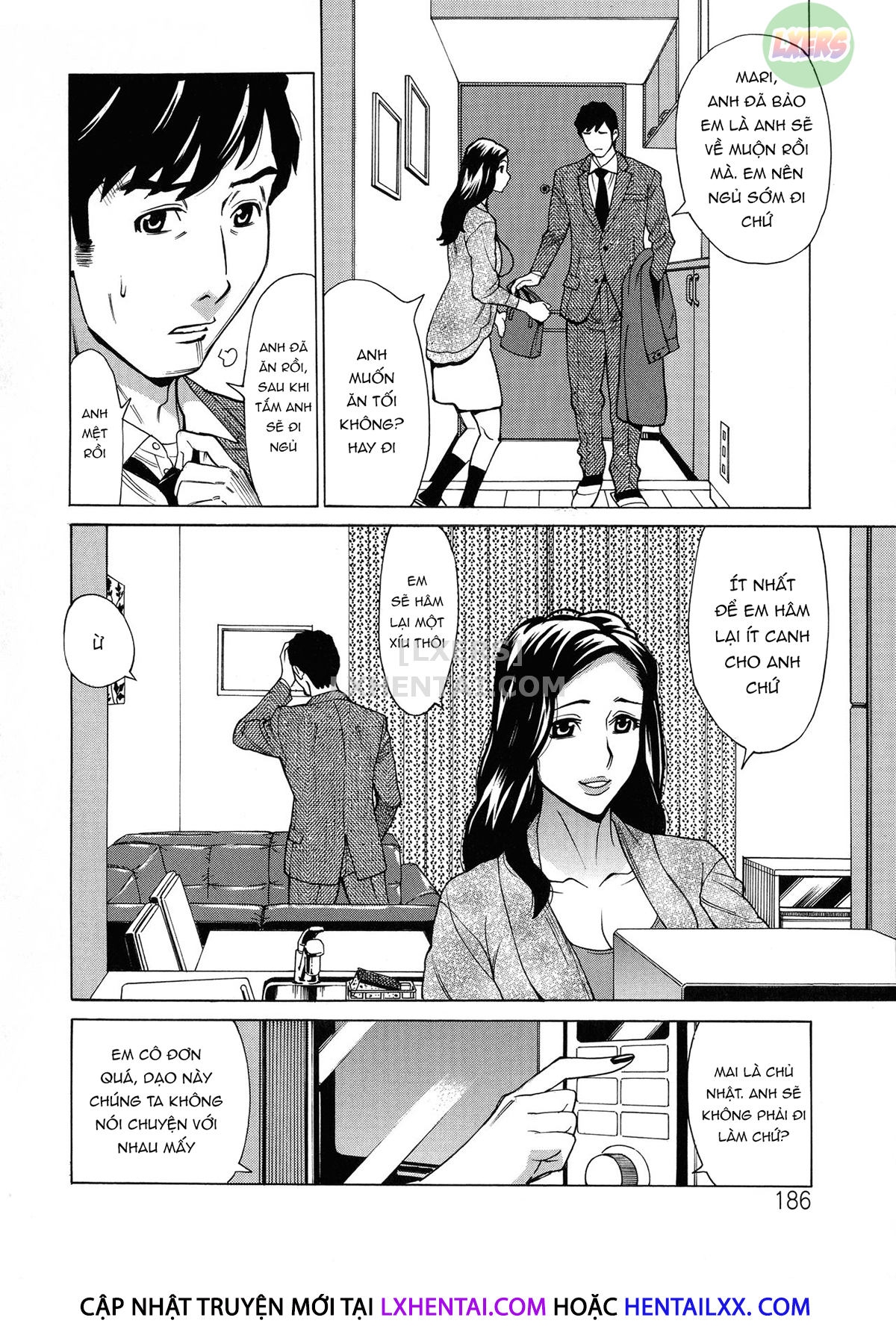 Đọc truyện hentai Hitozuma Koi Hanabi - Chap 10 - END