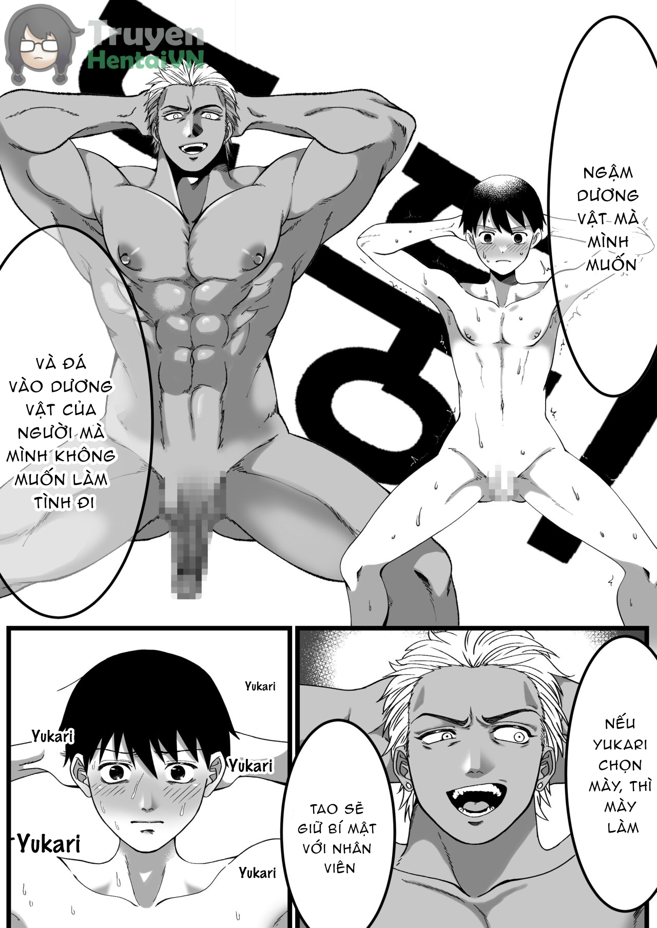 Đọc truyện hentai Boy tóc vàng cùng nữ sinh Hàn quốc - Oneshot