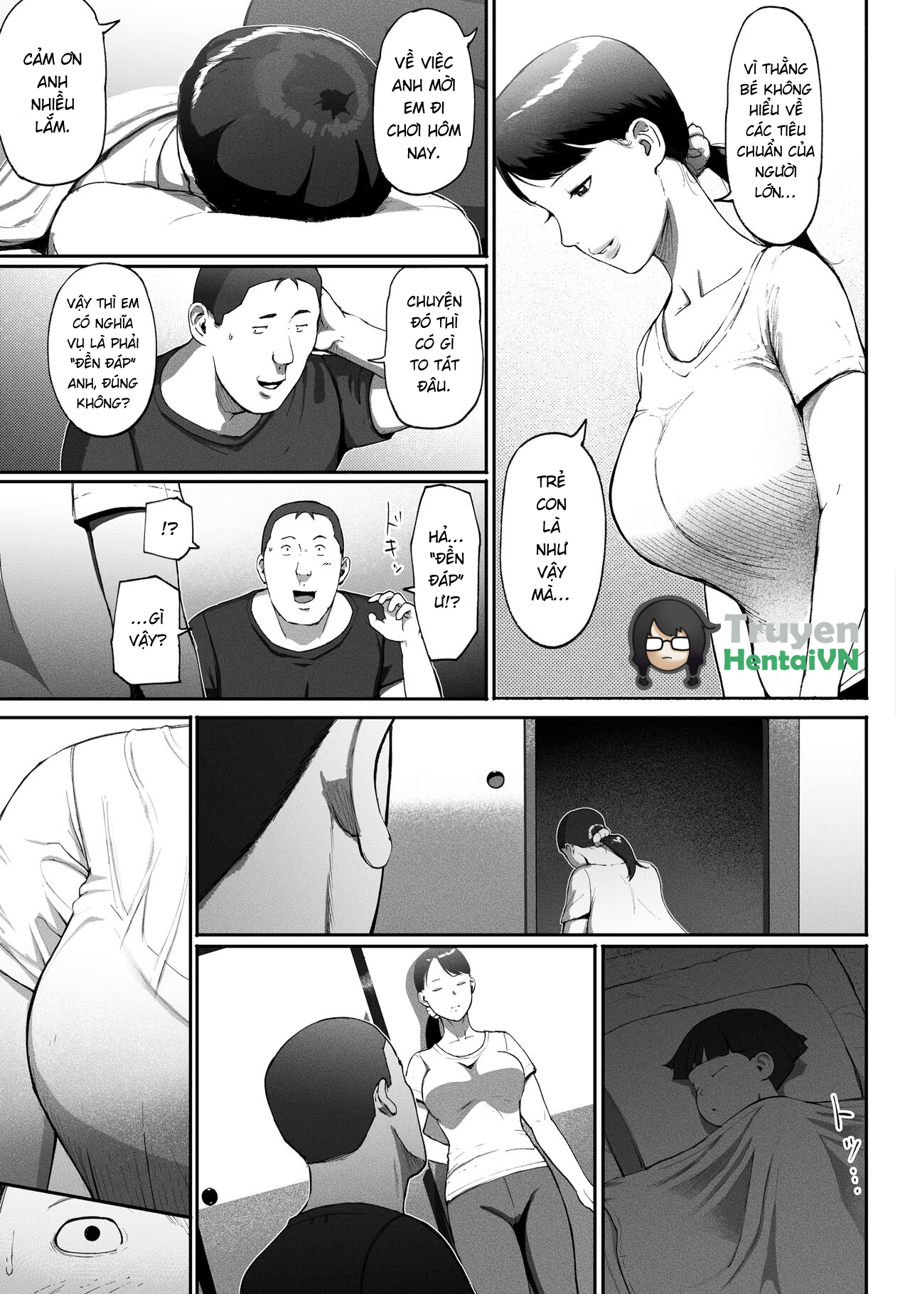 Đọc truyện hentai SinMama Papakatsu ~Shokuba no Joshi to Appli de Deattara~ - Oneshot