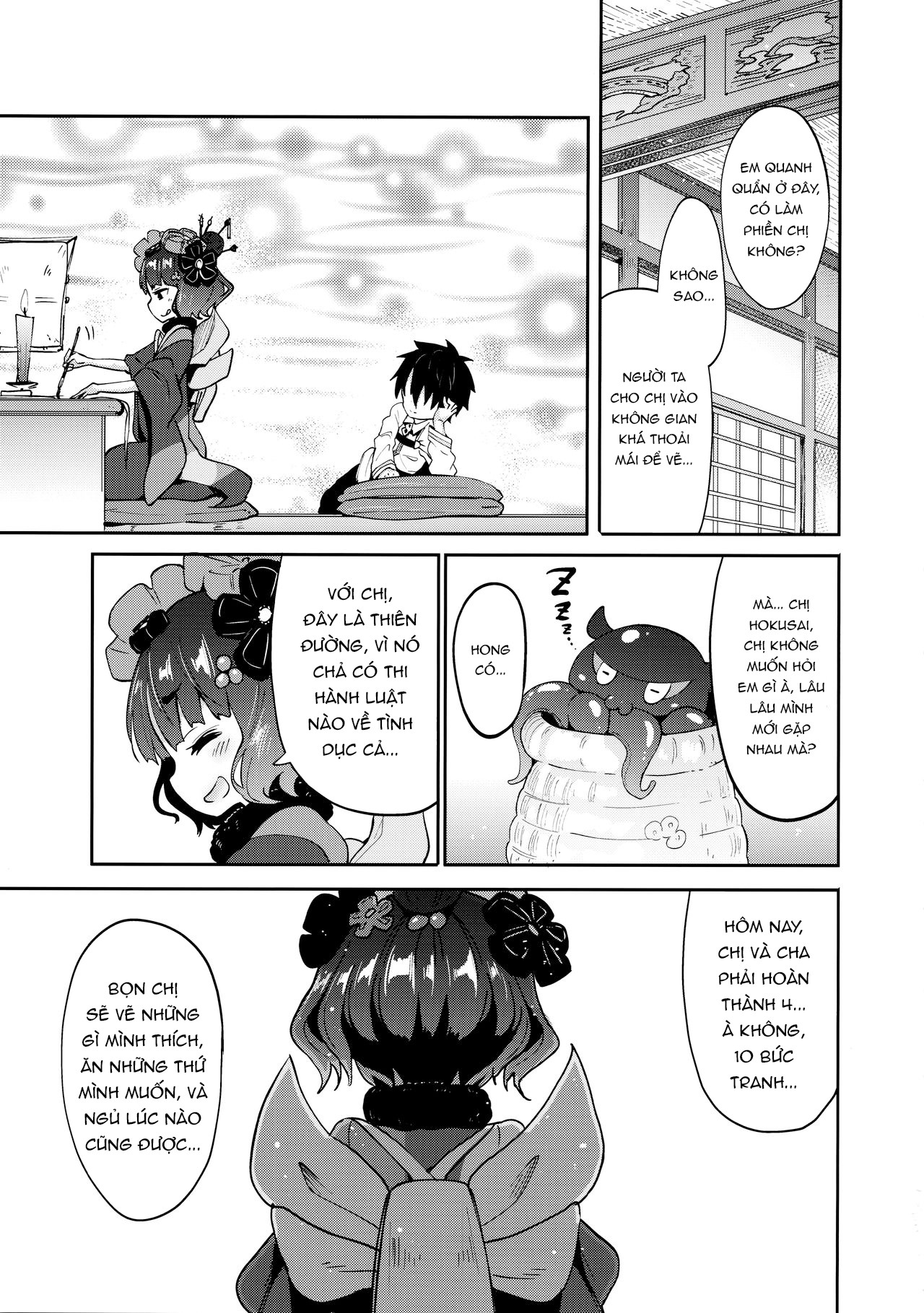 Đọc truyện hentai Master-Shota và Hokusai-chan - Oneshot