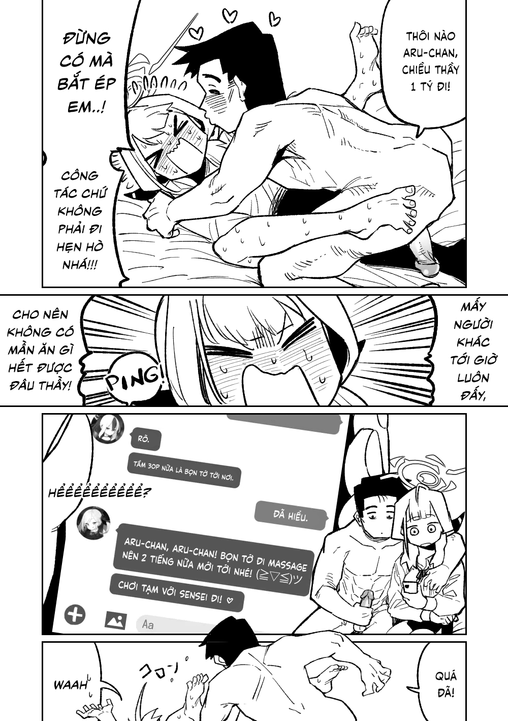 Đọc truyện hentai Shachou to Business Hotel - Oneshot