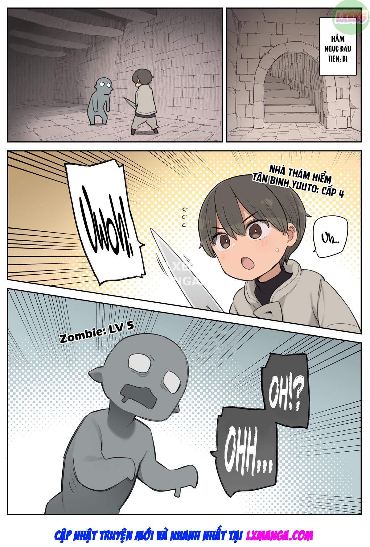 Đọc truyện hentai Phiêu lưu vào thế giới ảo gặp được bà chị ^^ - Oneshot