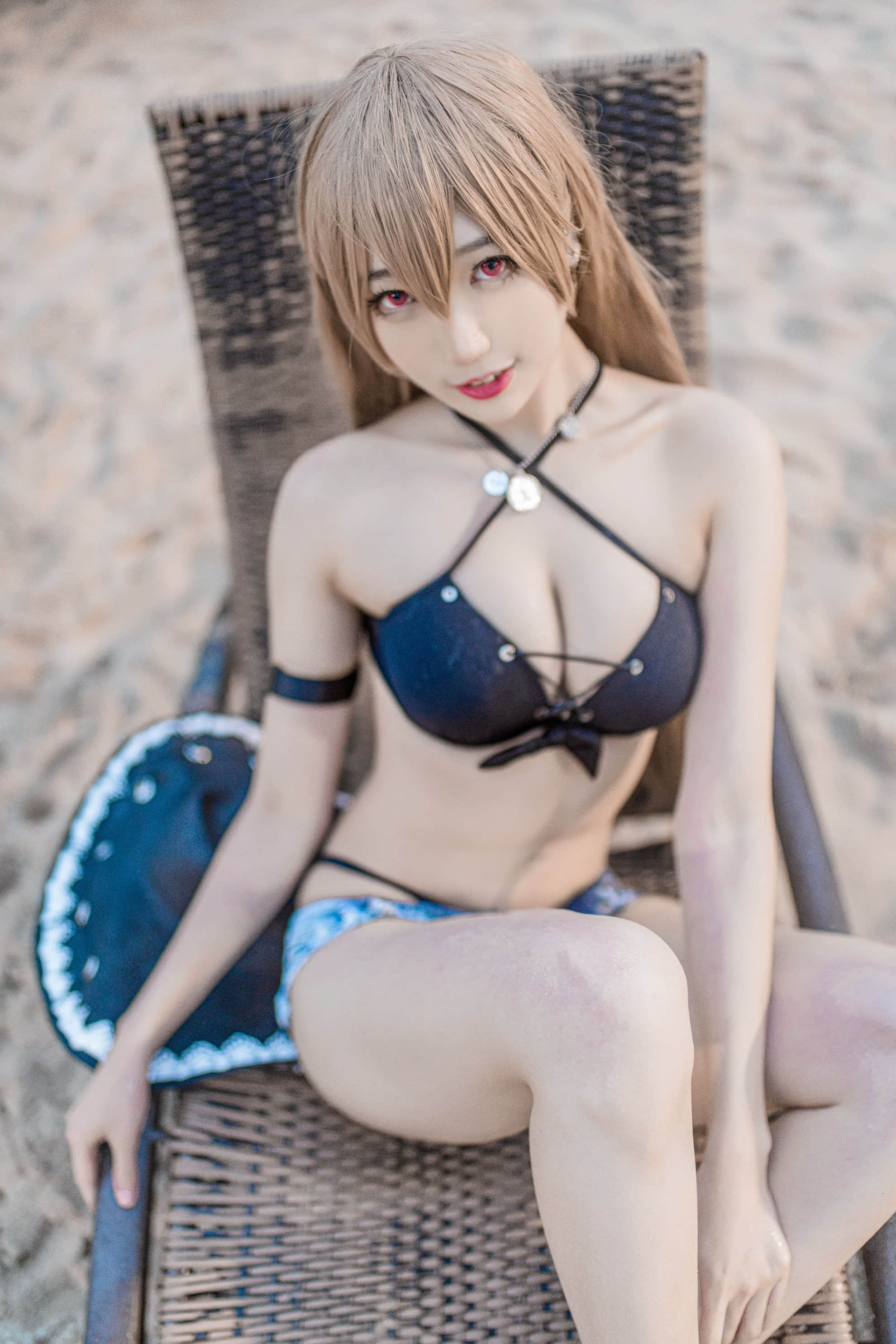 Đọc truyện hentai Tuyển tập Albums siêu phẩm Cosplay - Chap 857 - [Zhou Ji is a cute bunny] Jean Bart swimsuit (Azur Lane)