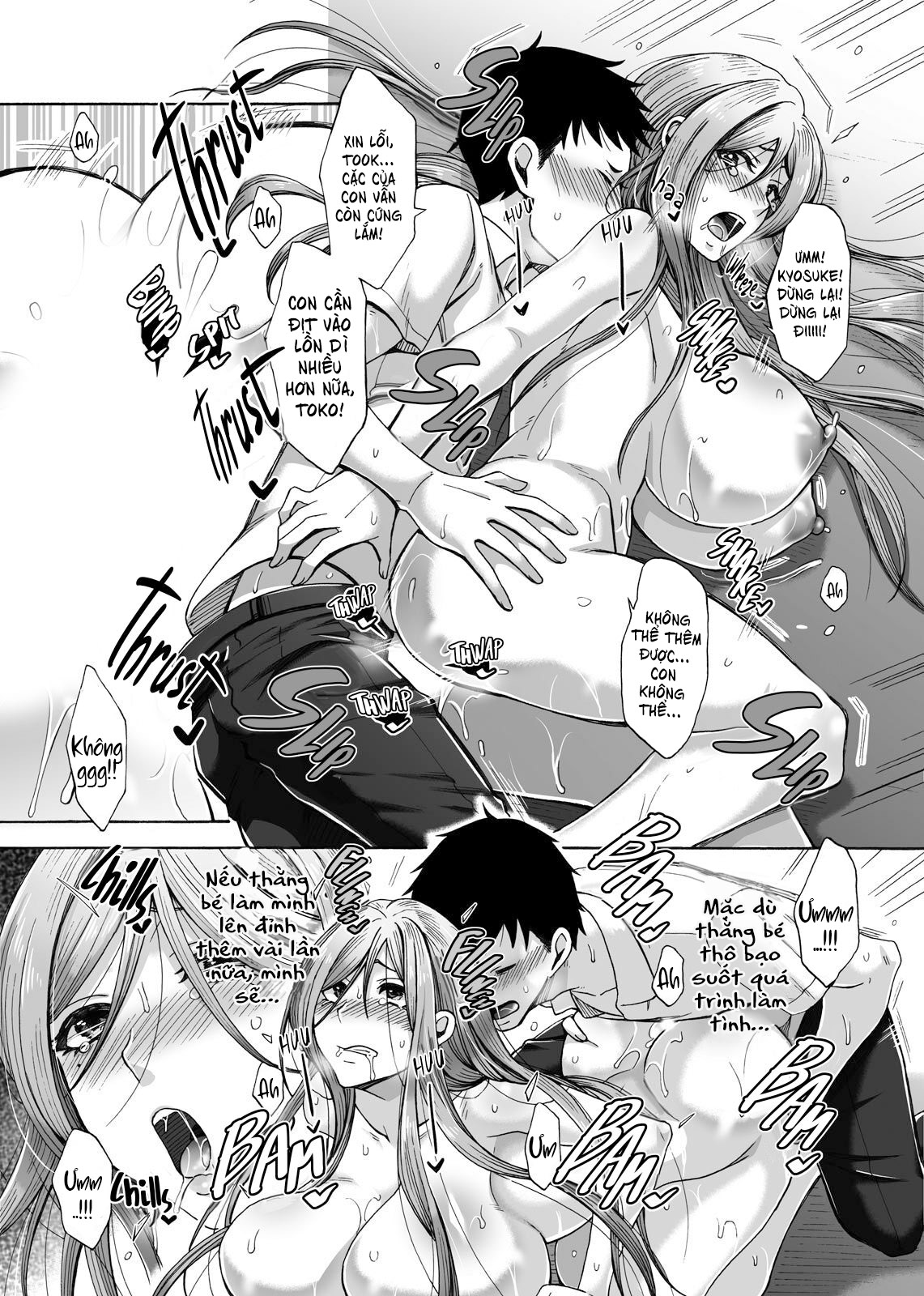 Đọc truyện hentai Mối quan hệ tình dục éo le trong gia đình Hikawake!!! - Chap 1