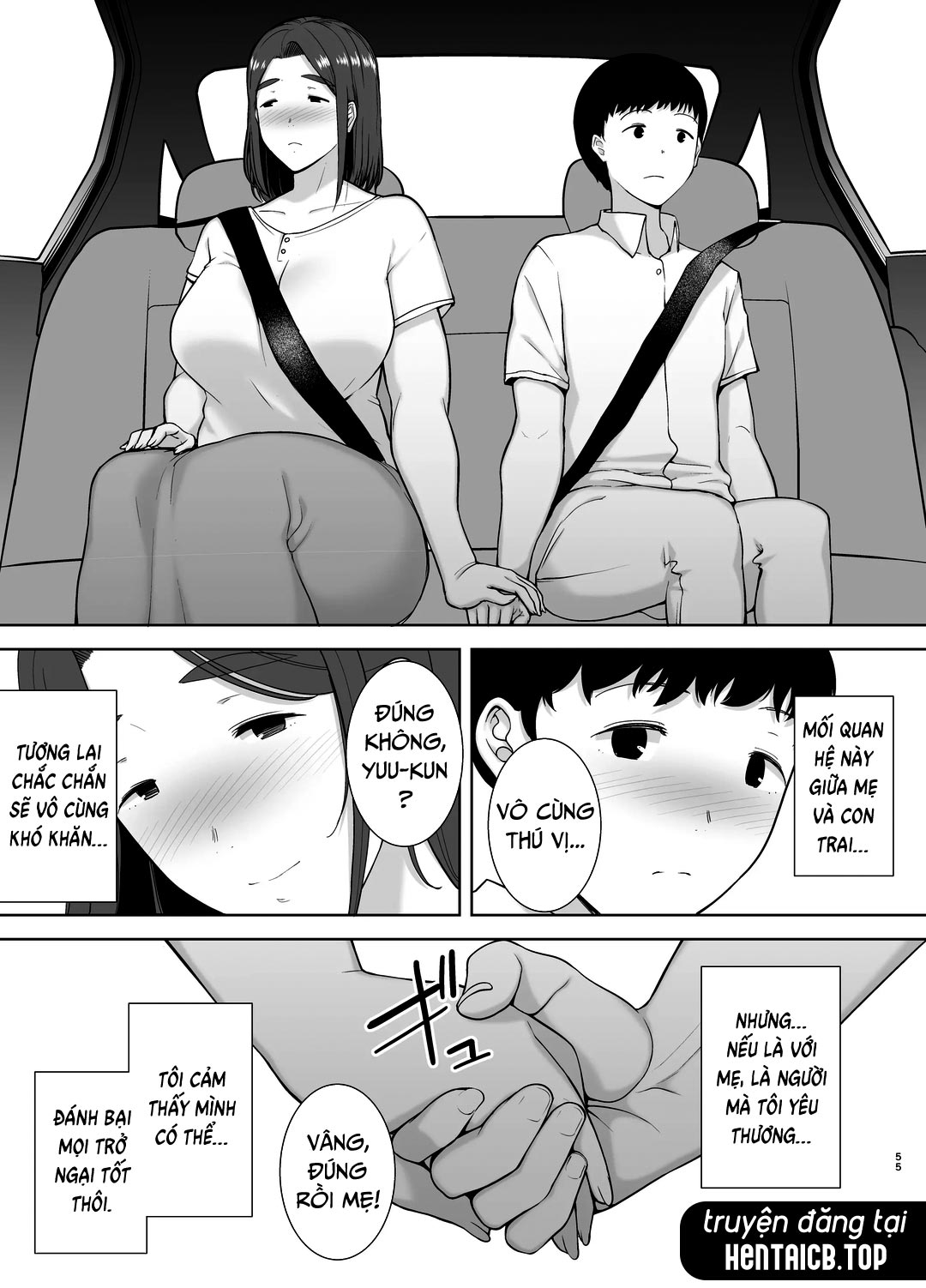 Đọc truyện hentai Mẹ là người phụ nữ mà tôi yêu - Chap 4 - Suối nước nóng