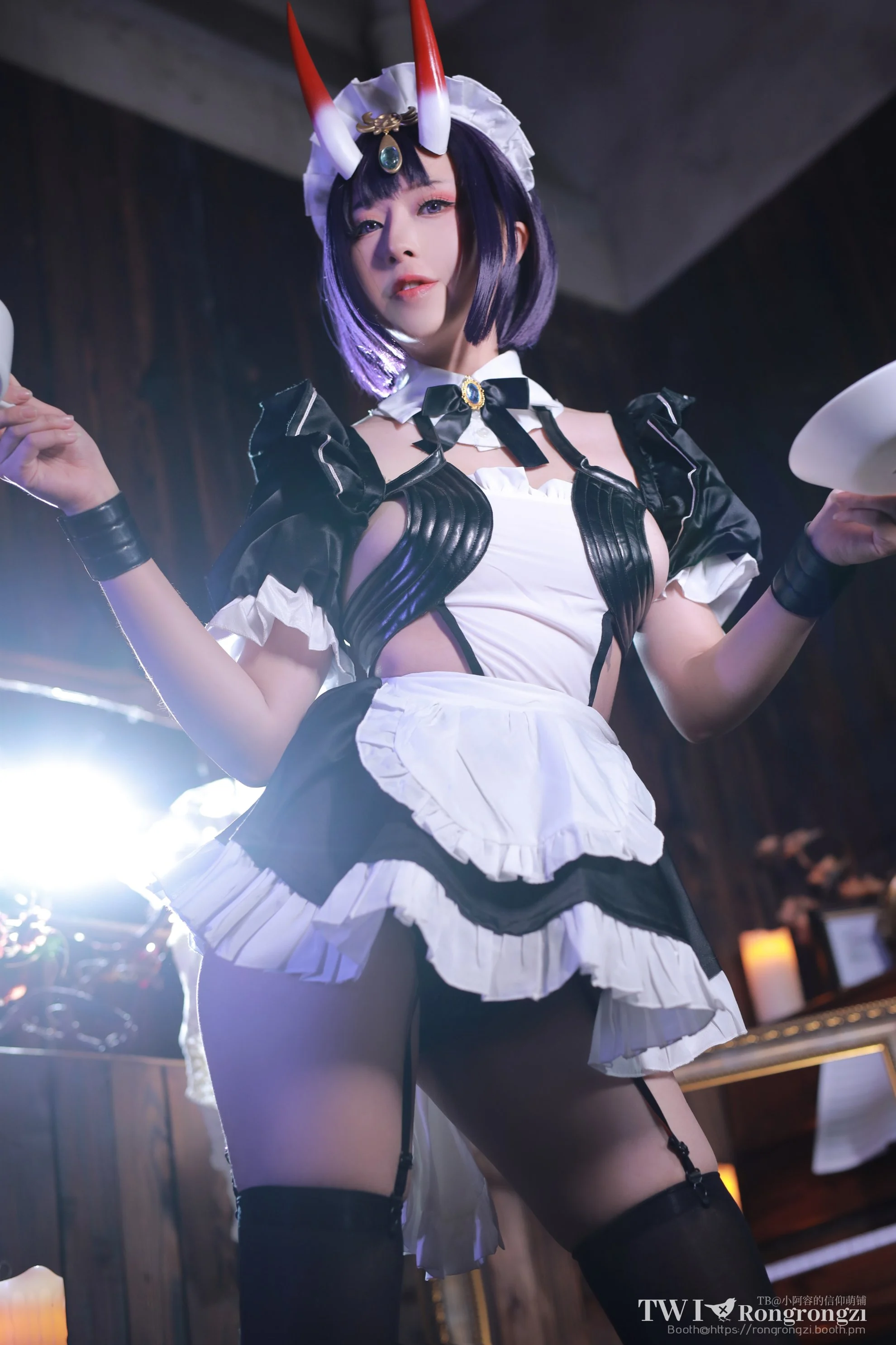 Đọc truyện hentai Tuyển tập Albums siêu phẩm Cosplay - Chap 897 - [Xiao Rongzi Gugugu] Shuten Doushi Maid (Fate Grand Order)