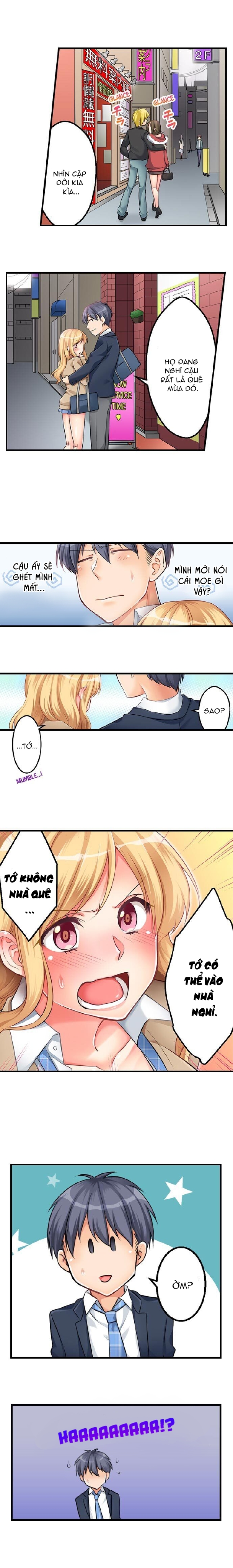 Đọc truyện hentai Làm tình với cô nàng nhà quê xinh đẹp - Chap 2