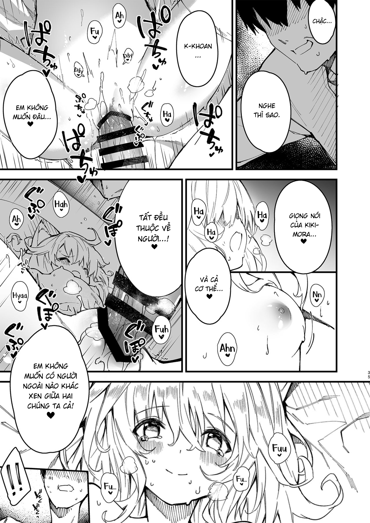 Đọc truyện hentai Sống Cùng Nàng Tai Thú - Chương 2