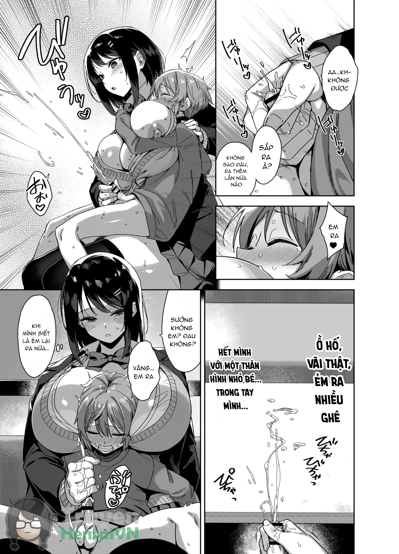 Đọc truyện hentai Boku Nerai no Ecchi na Dekkai Onee-san - Oneshot