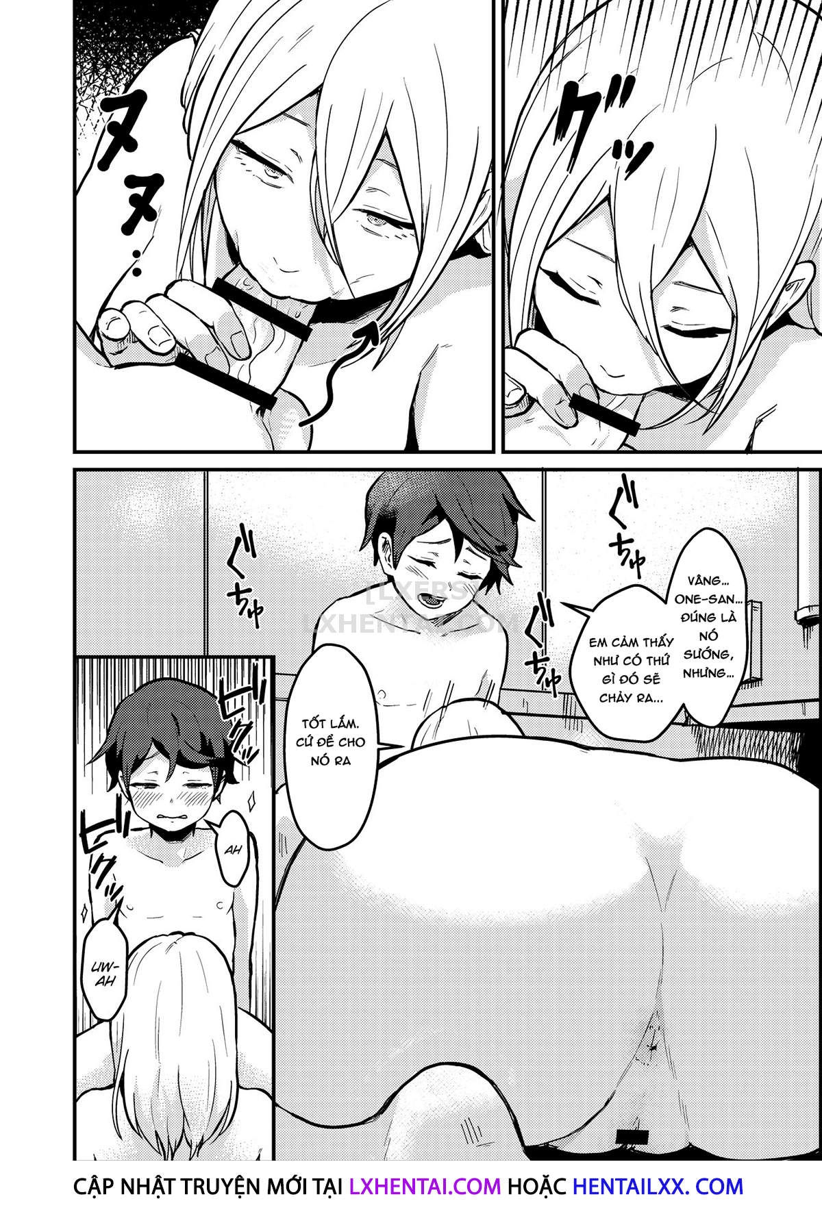 Đọc truyện hentai The beautiful Itome Onee-chan from next door was always lewdly trying to get to me - Oneshot