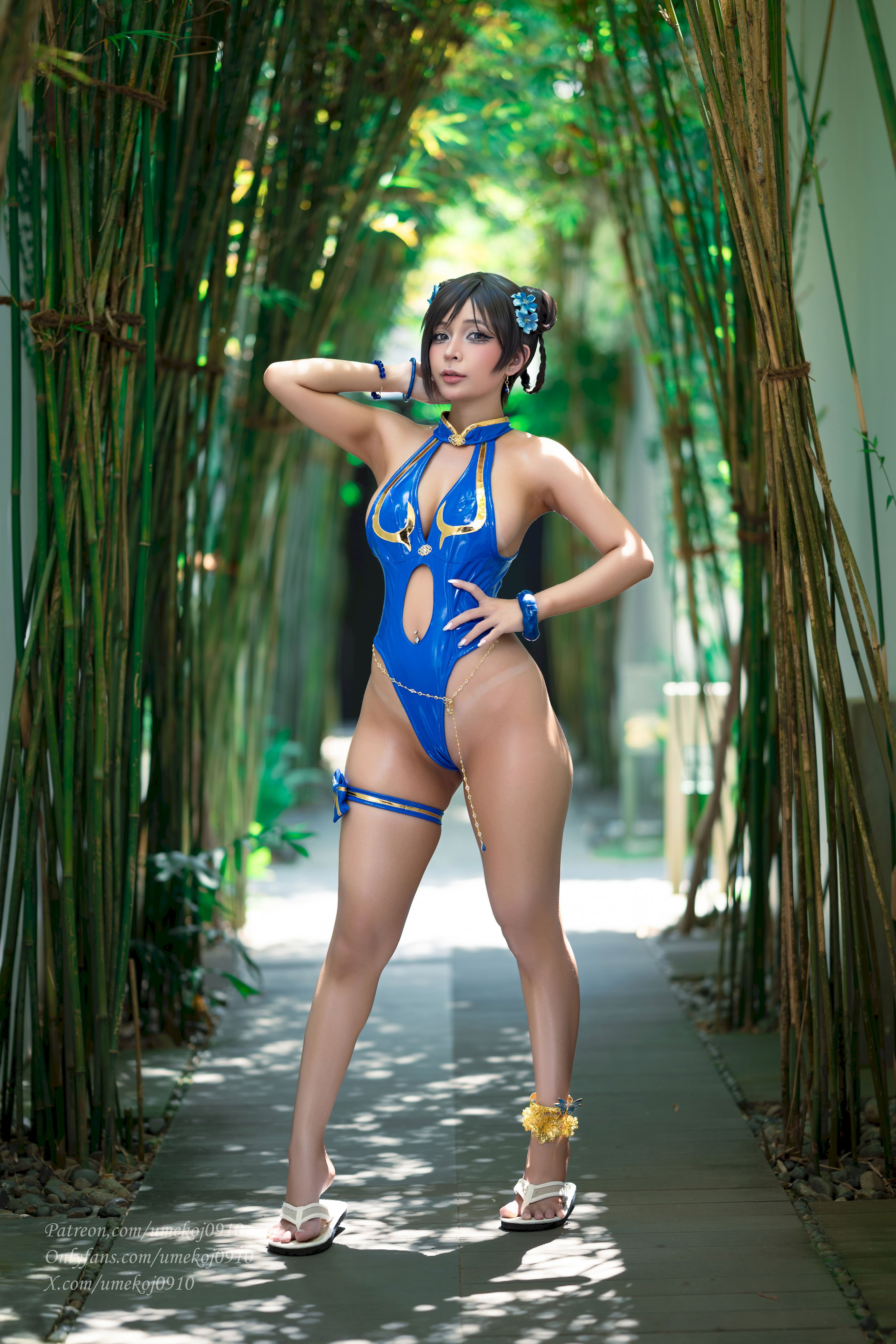 Đọc truyện hentai Tuyển tập Albums siêu phẩm Cosplay - Chap 1287 - Umeko J - Chun-Li - Outfit 4 (Street Fighter 6)