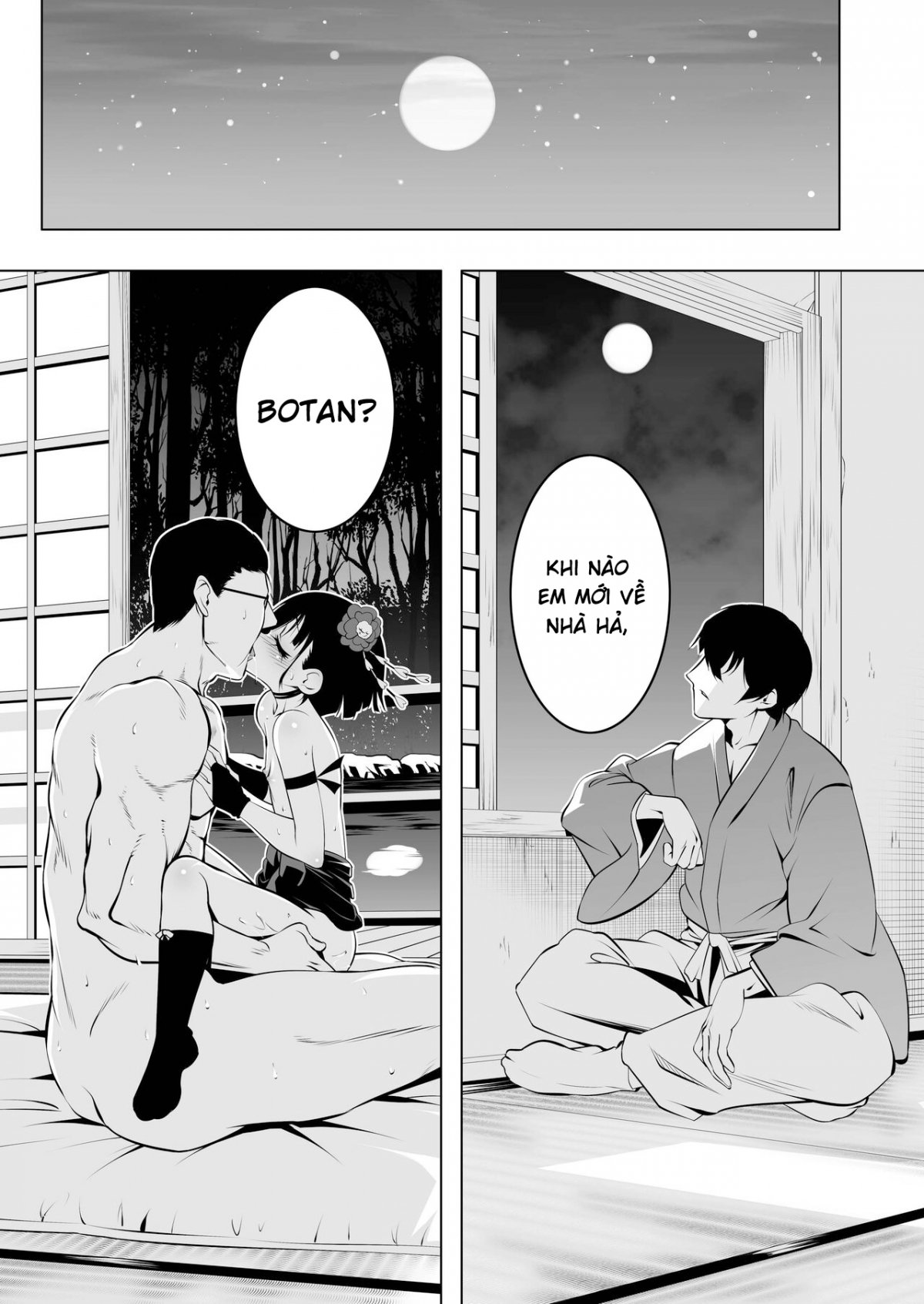 Đọc truyện hentai Koushoku no Chuugi Kunoichi Botan - Oneshot