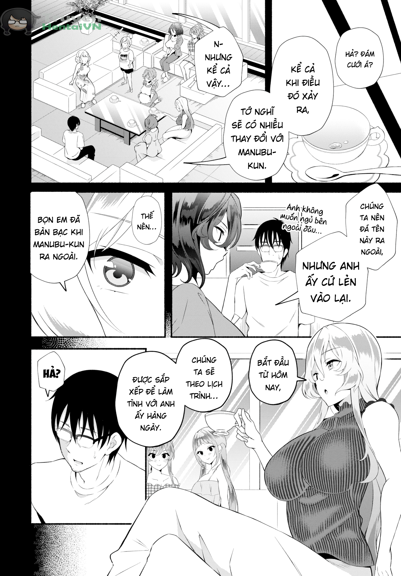 Đọc truyện hentai My Gloomy Self Used These Magic Items to Turn My Share House into a Harem. Ch.19-20 (Dascomi Vol.30) - Chap 1
