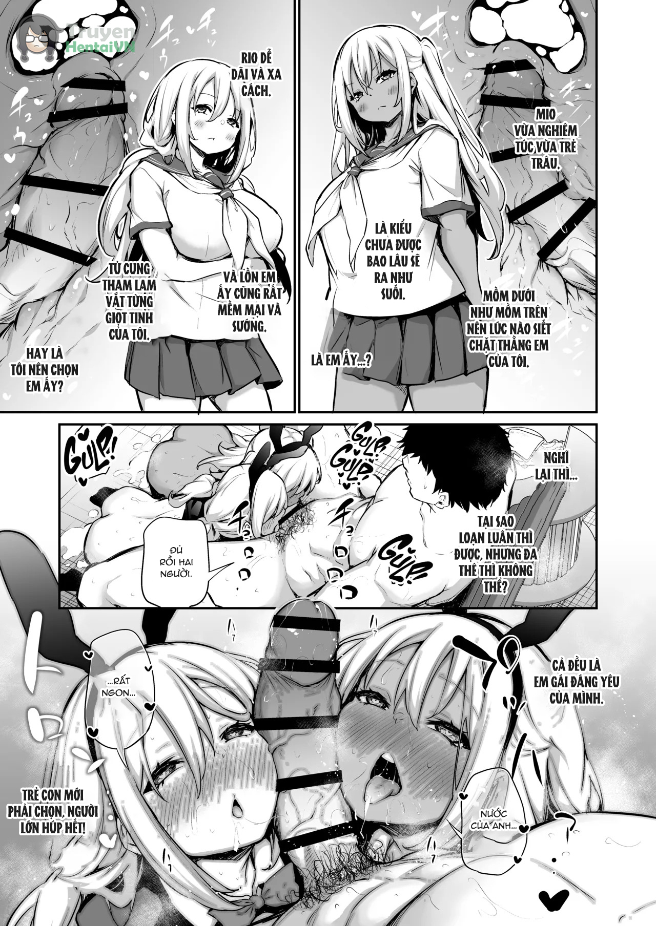 Đọc truyện hentai Thụ thai cho các em gái để rời khỏi ngôi làng này - Oneshot