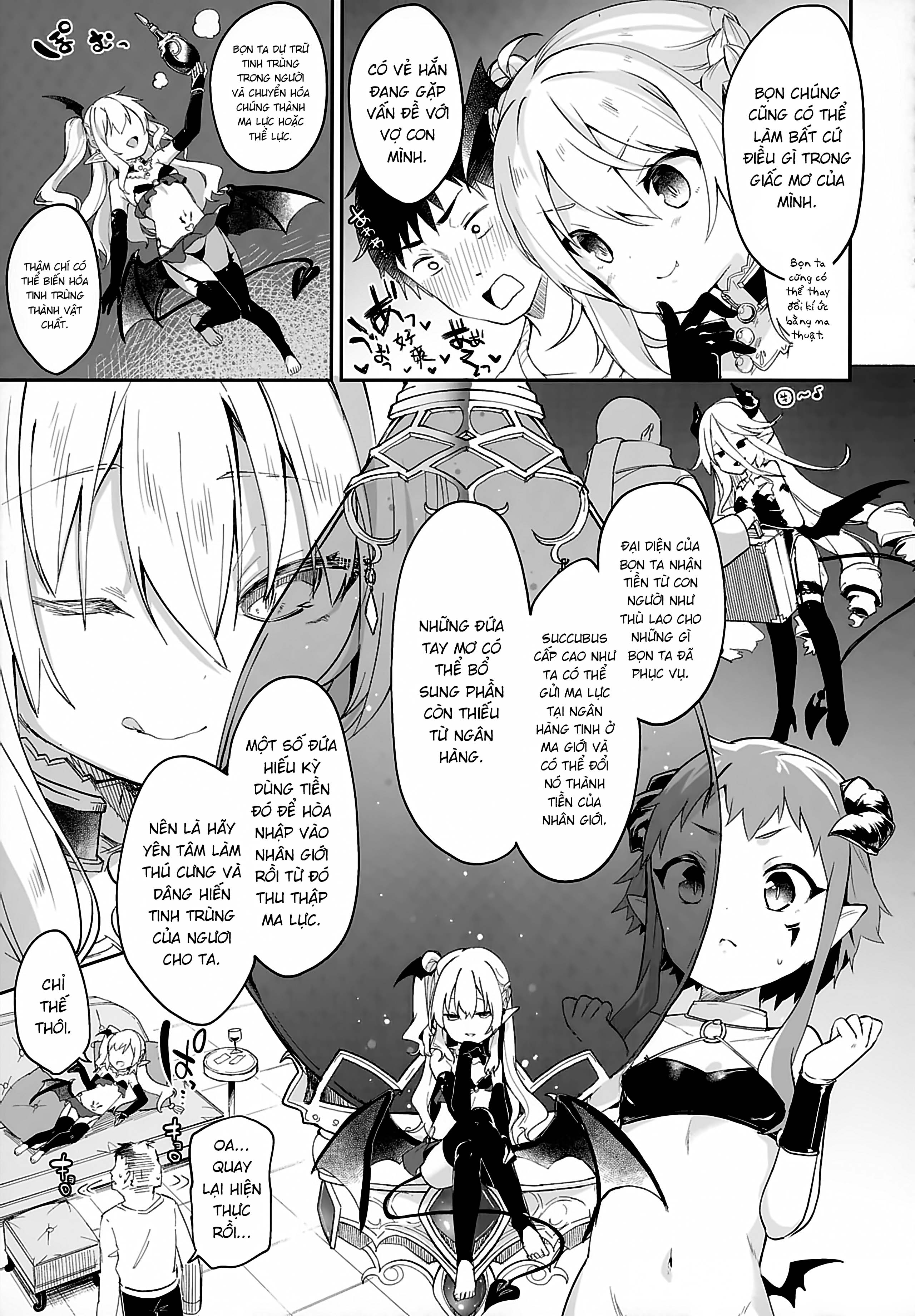 Đọc truyện hentai Boku wa Chiisana Succubus no Shimobe [Uncen] - Chap 3