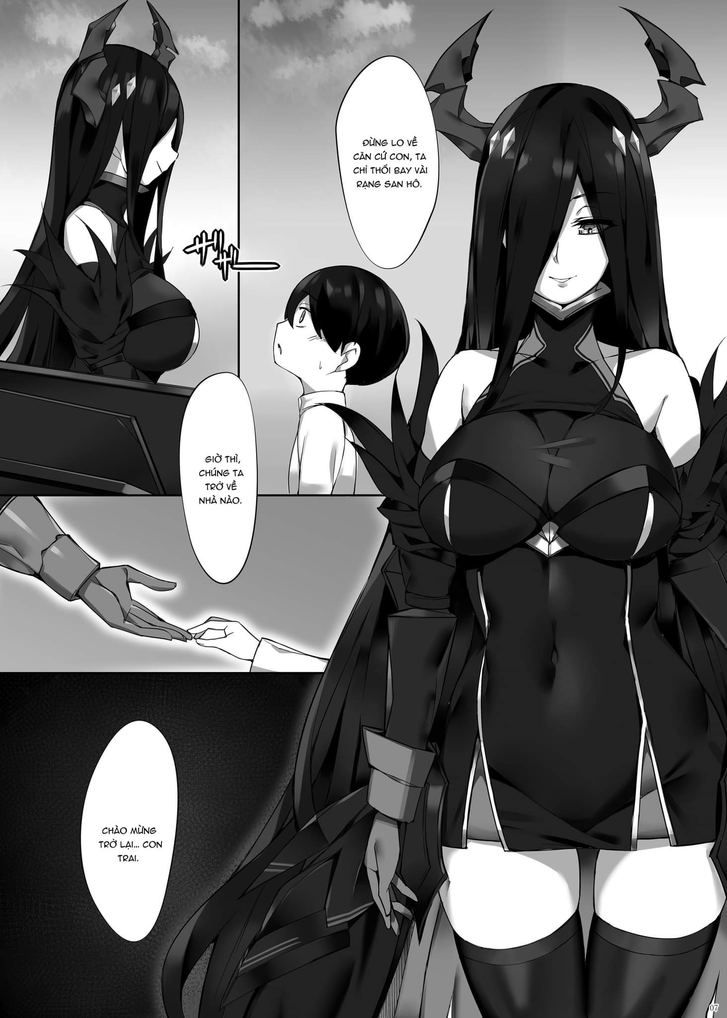 Đọc truyện hentai Friedrich no Shota Ama Haha Indeki (Azur Lane) - Oneshot