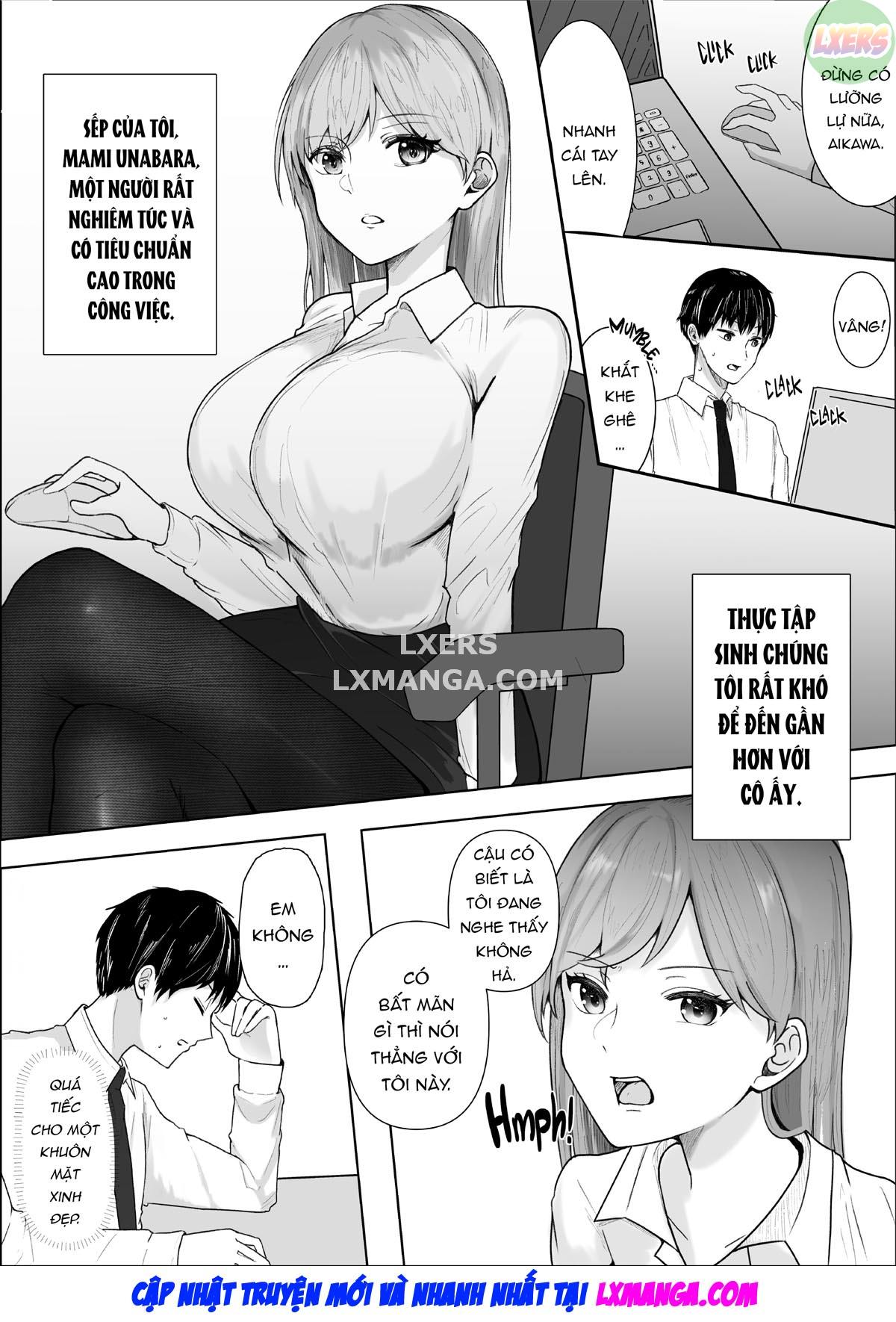 Đọc truyện hentai Tôi trở thành thú cưng của bà sếp nghiêm khắc - Oneshot