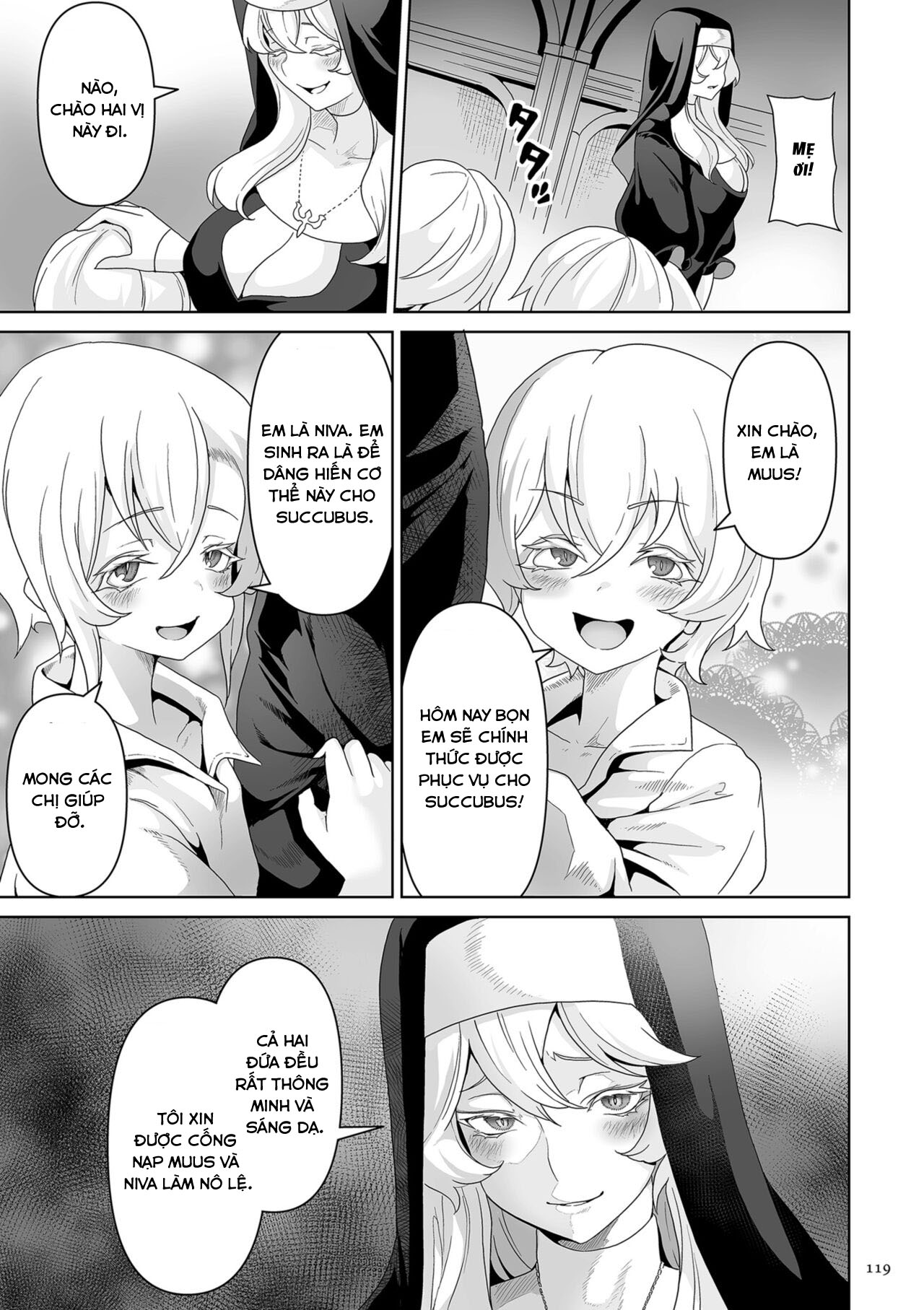 Đọc truyện hentai Vương quốc Succubus thèm bú - Chap 5