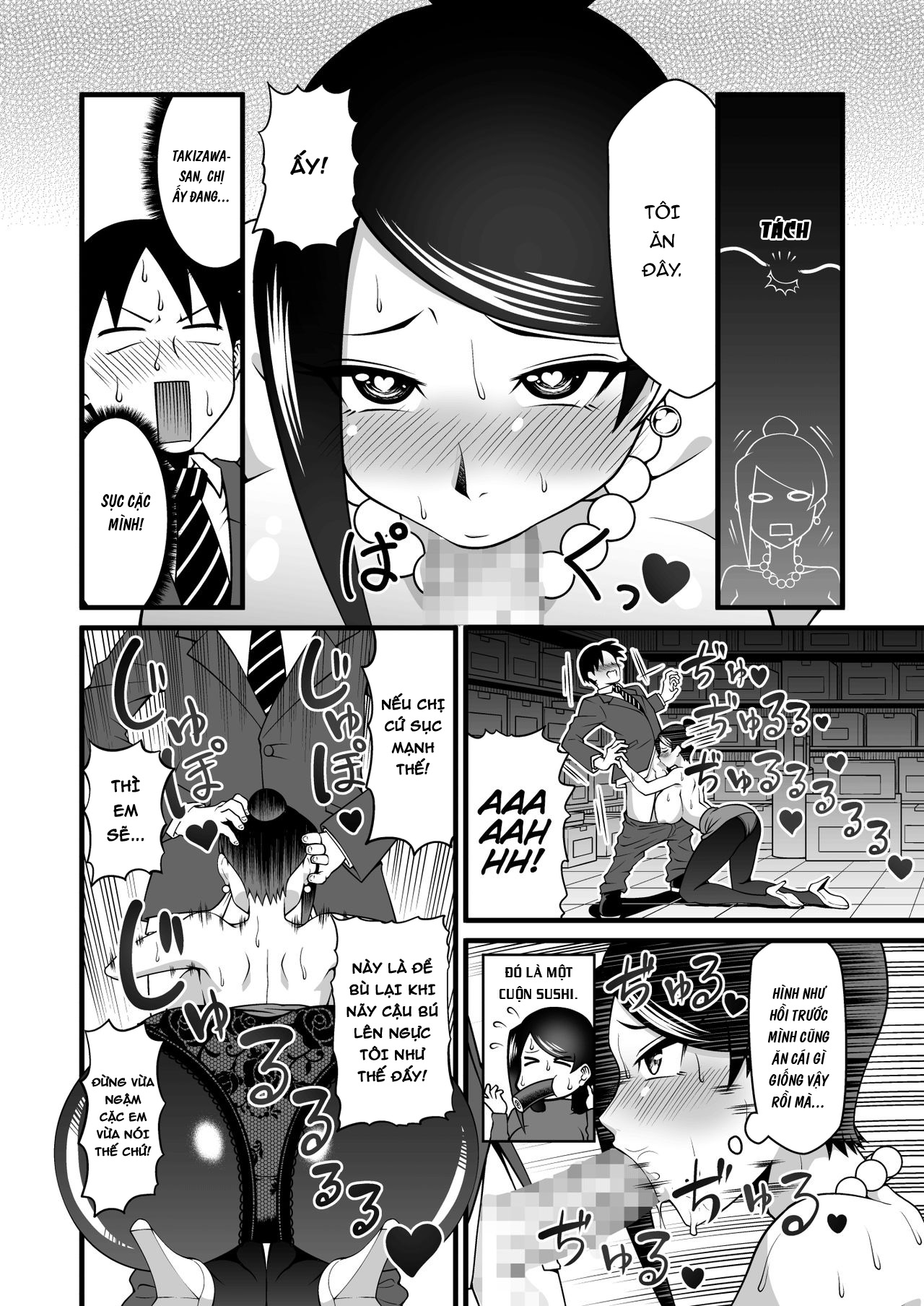 Đọc truyện hentai Kono Kyonyuu de Joushi wa Muri desho!! - Oneshot