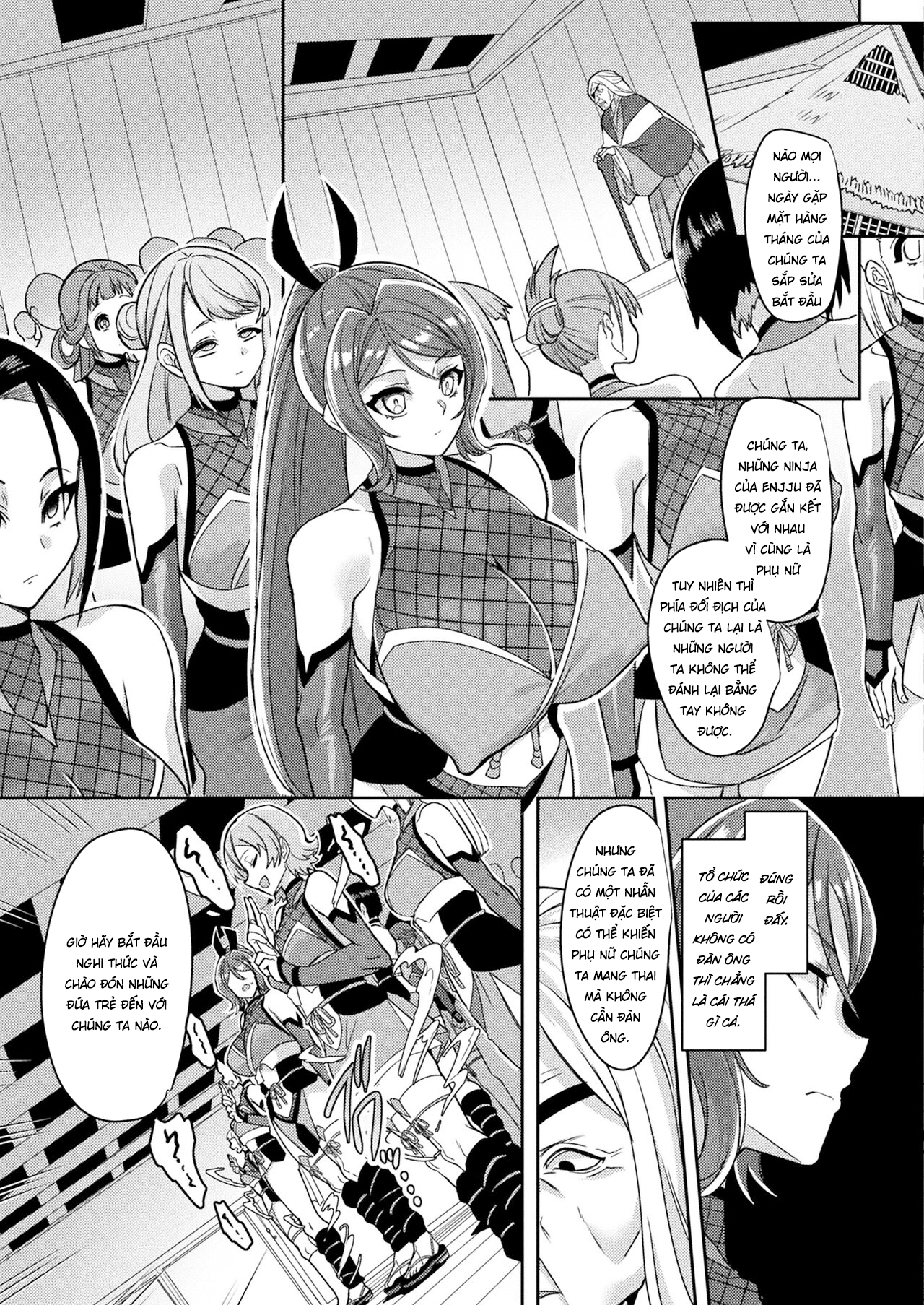 Đọc truyện hentai Bí mật của làng Kunoichi - Oneshot