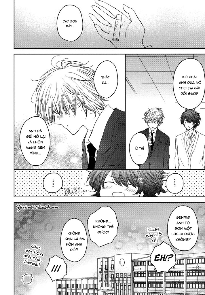 Đọc truyện hentai Chuyện tình với oniichan ~ - 4 - Chuyện về thỏi son của senpai