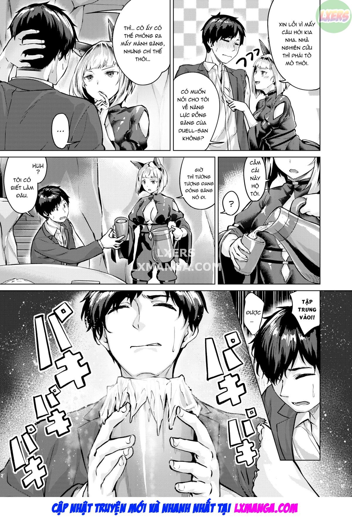 Đọc truyện hentai Drache Freund ~Bạn đồng hành của rồng~ - Chap 3 | Cat-Eared Whip-Wielder