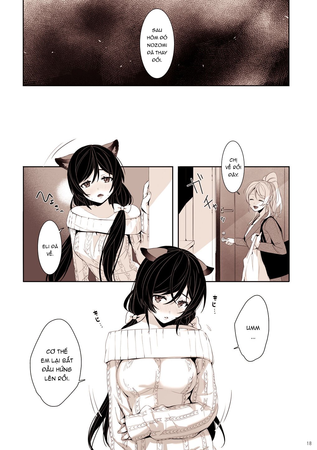 Đọc truyện hentai Re: dêdeddê!!!!!!!! (Love Live!) - Chap 2: Huấn luyện thú cưng