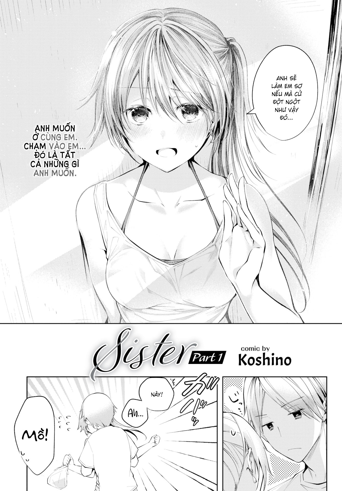 Đọc truyện hentai Em Gái - Chapter 1